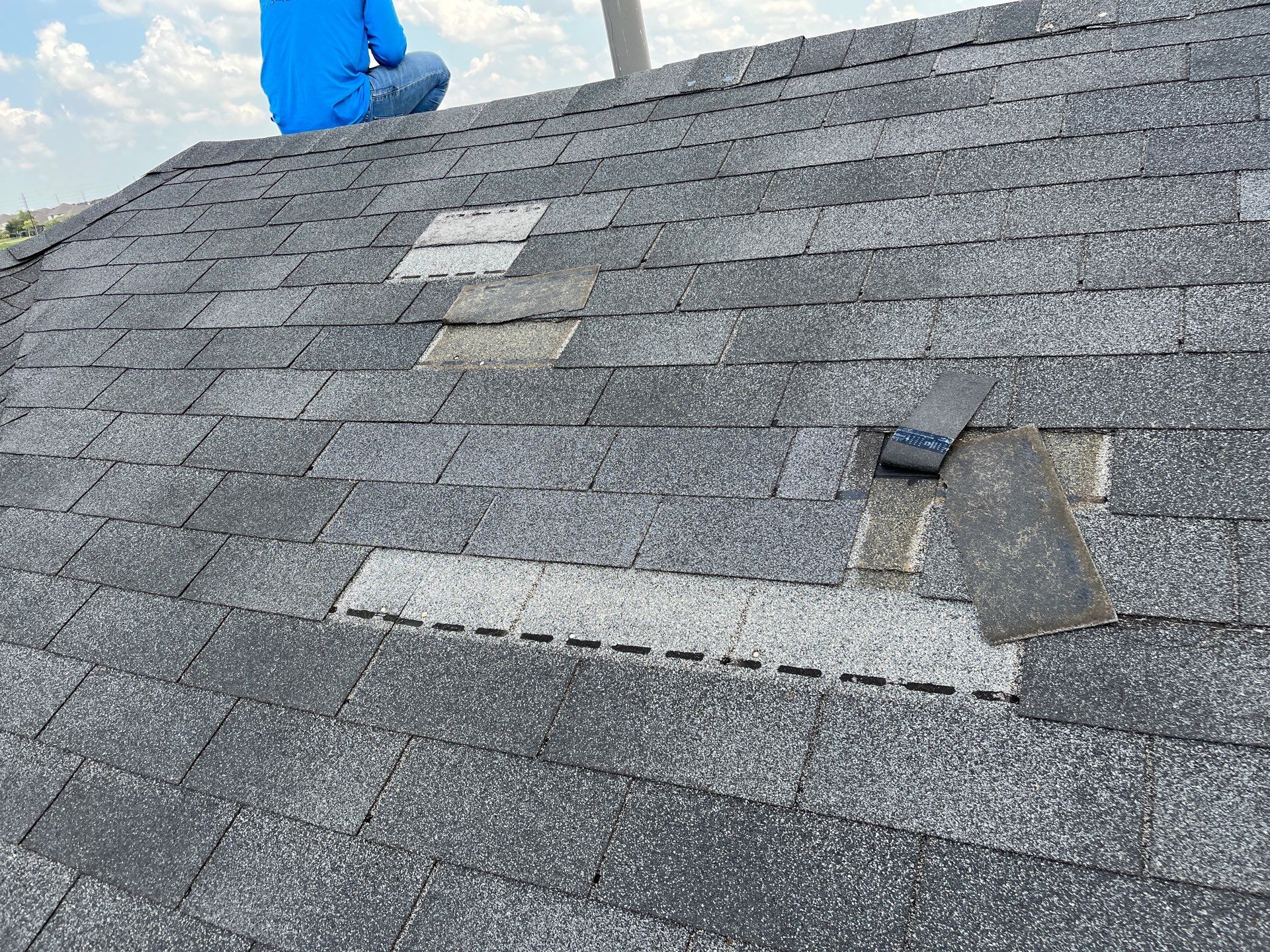 Residential Roofing Repair using Owen's Corning Duration (Lifetime) Shingles by Roof Repair Company
