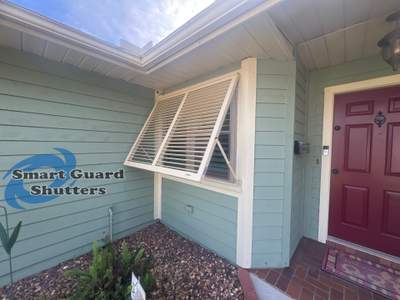 Impact Bahama Shutters in Light Ivory