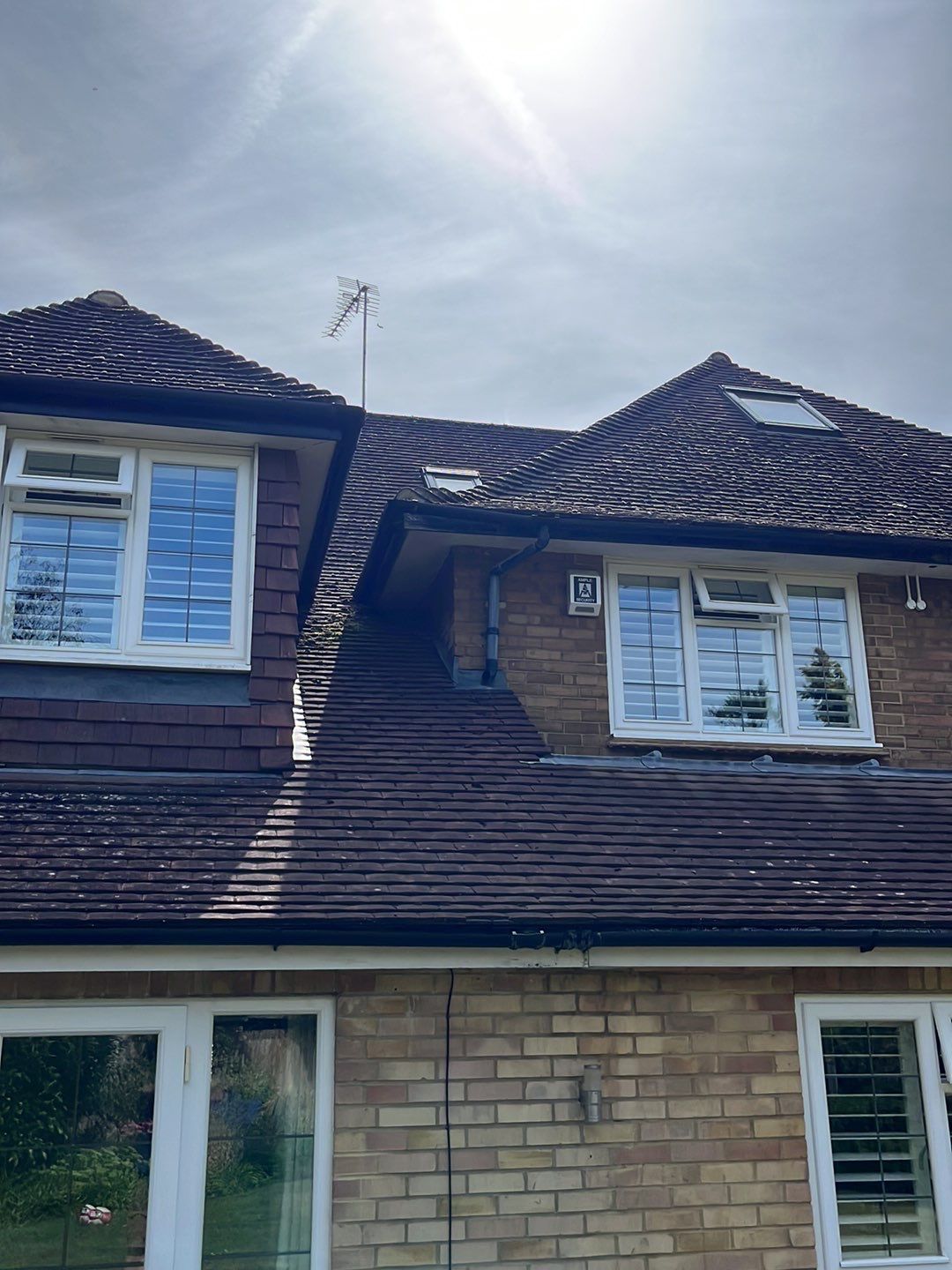 Exterior Clean - Roof - Patio - Driveway using Honda 15lpm Low Pressure Washing Machine by Ges Exterior Cleaning ltd