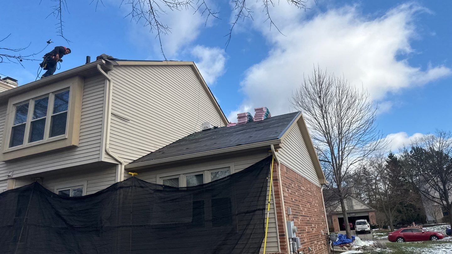 Roof Replacement using Owens Corning Duration Flex by 180 Contractors