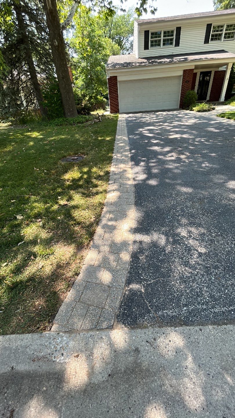 Brick paver clean, sand and seal.  using Surebond SB-1300 by Northern Power Washing LLC.
