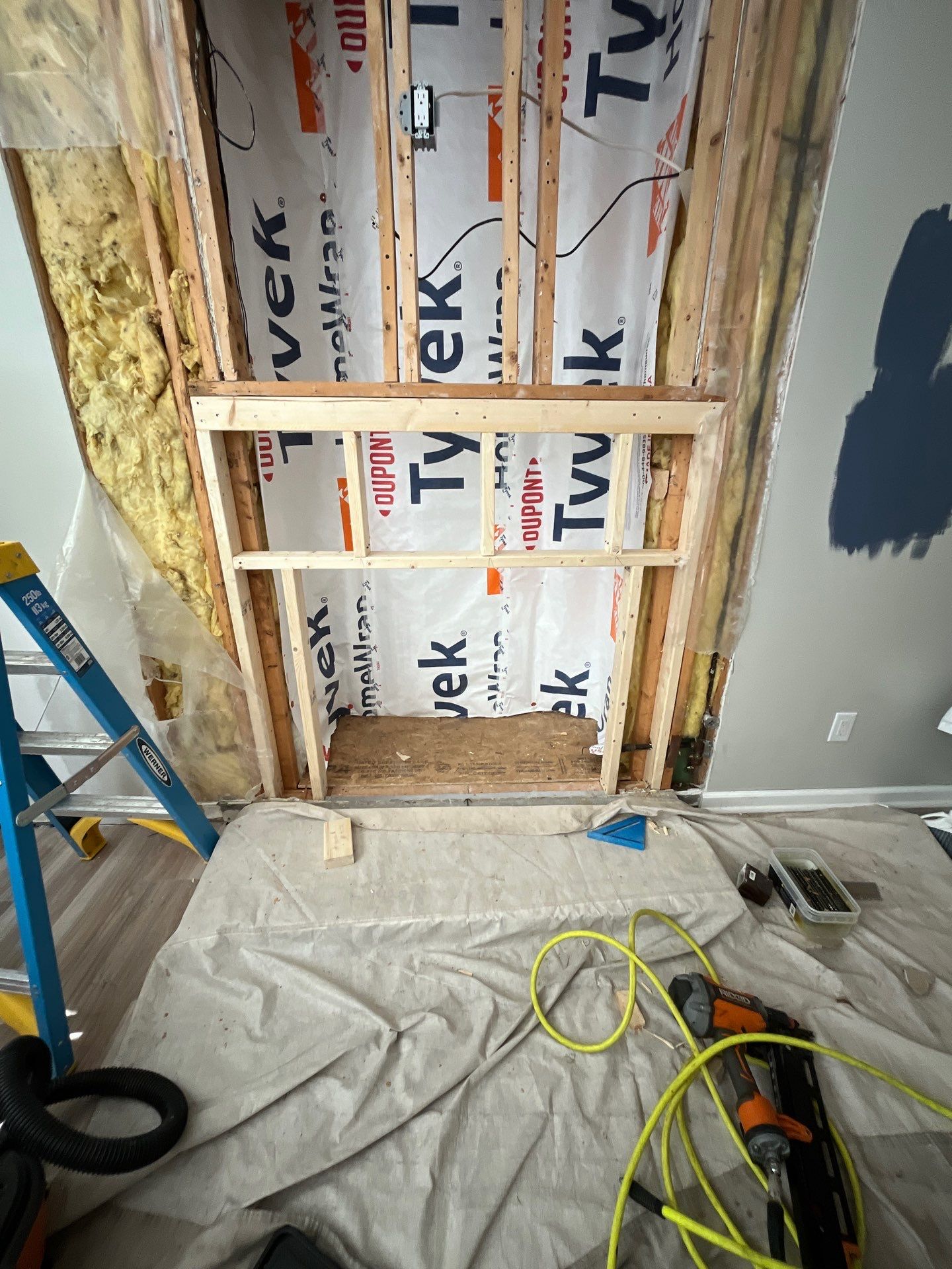 Gas Fireplace Installation in Chesapeake by Premier Chimney and Roofing