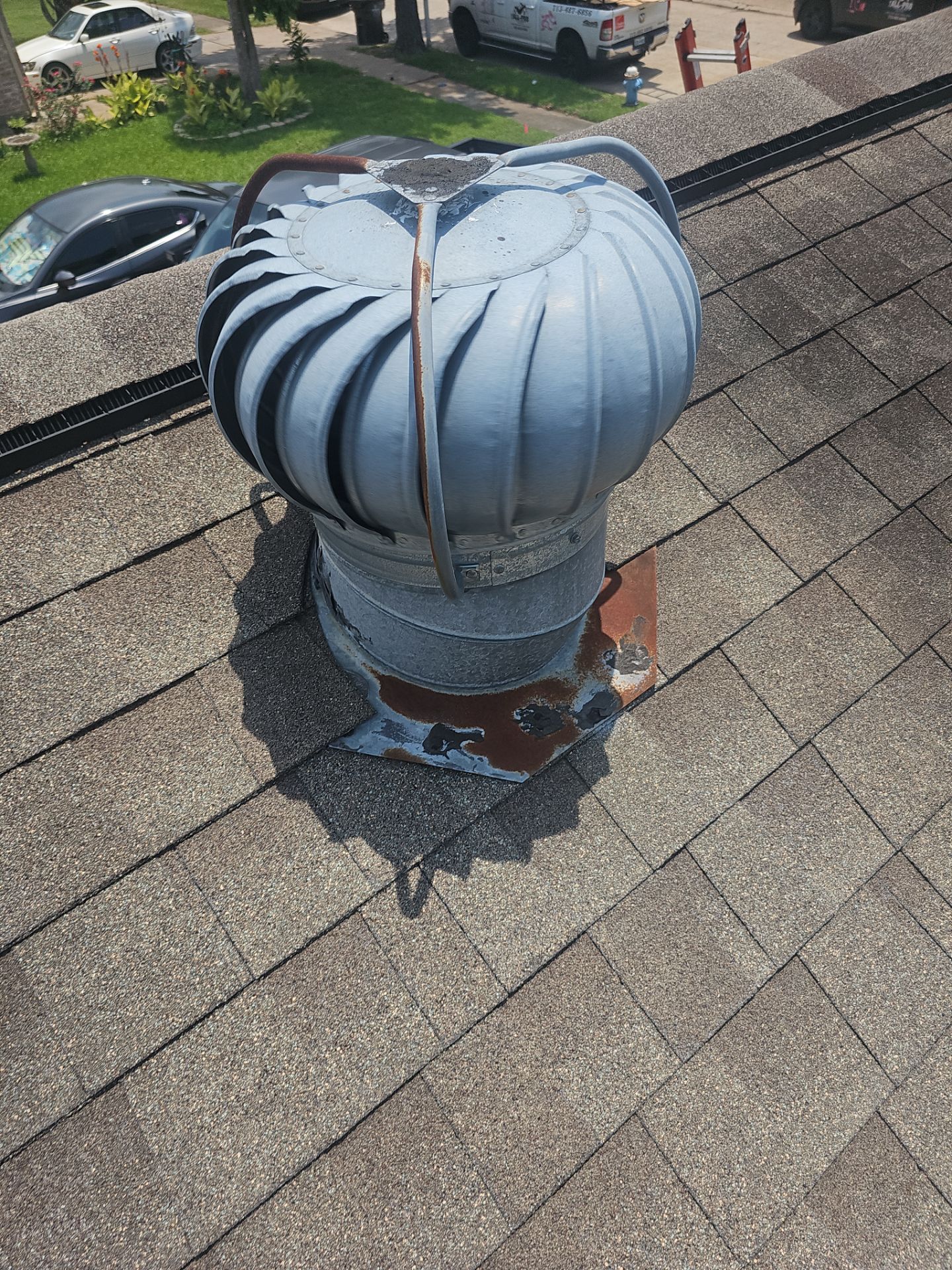 Hail Damage using Owen's Corning Duration (Lifetime) Shingles by Roof Repair Company