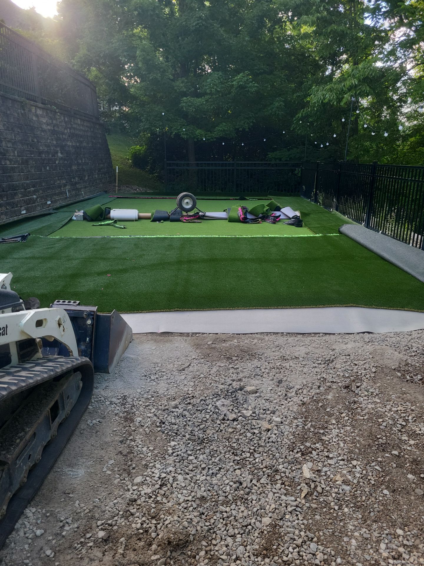 Backyard Green on backyard Sublevel by Southwest Greens Midwest