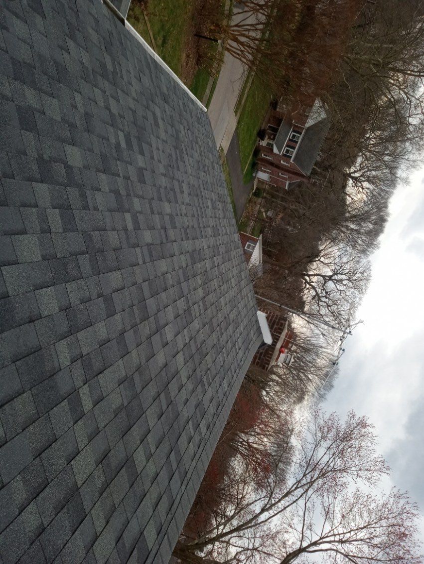 Onyx Black Shingles by Reimagine Roofing