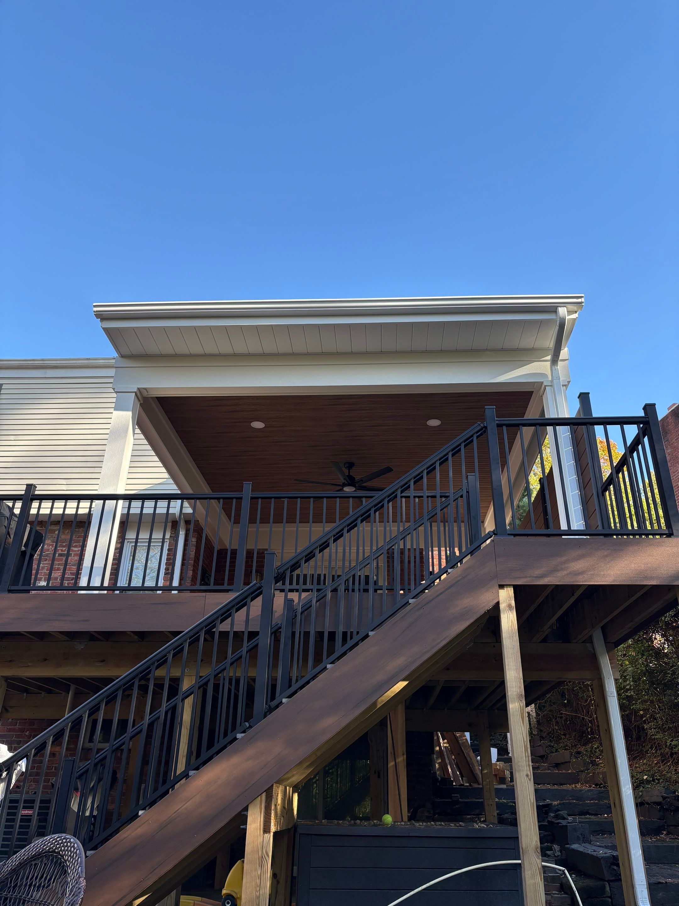 Low-Slope EPDM Rubber Roof Construction in Pittsburgh by Cousins Roofing Siding & Decks