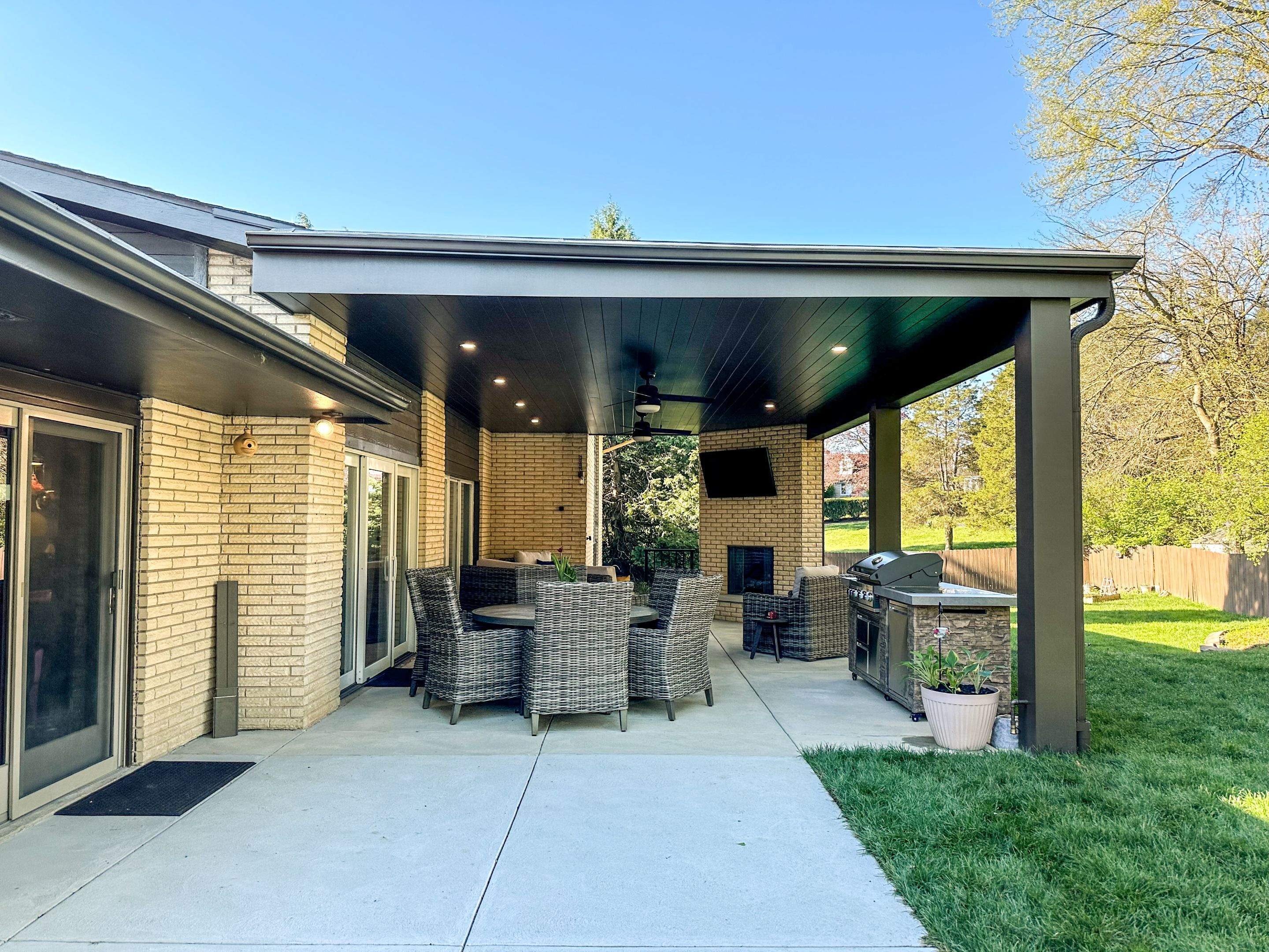 Centerville Covered Patio by Zengel Group