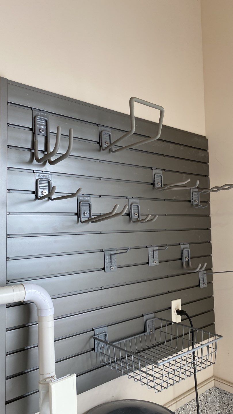 Judi K. adds storage to garage!  by Banner Garage