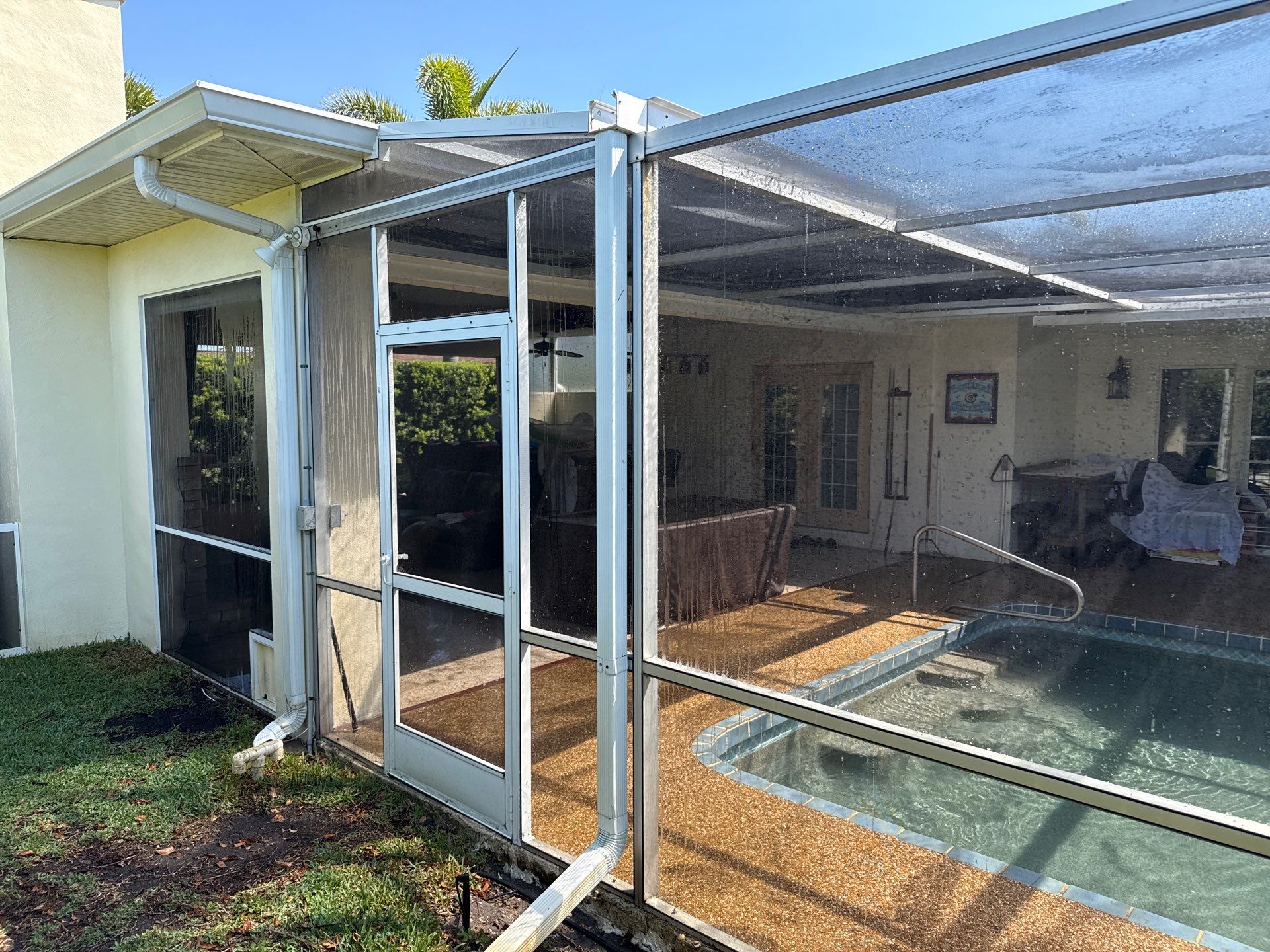 Concrete Tile Roof Cleaning in Village Green – Bradenton, FL | No Walking on Tiles! by Sunshine AquaWash