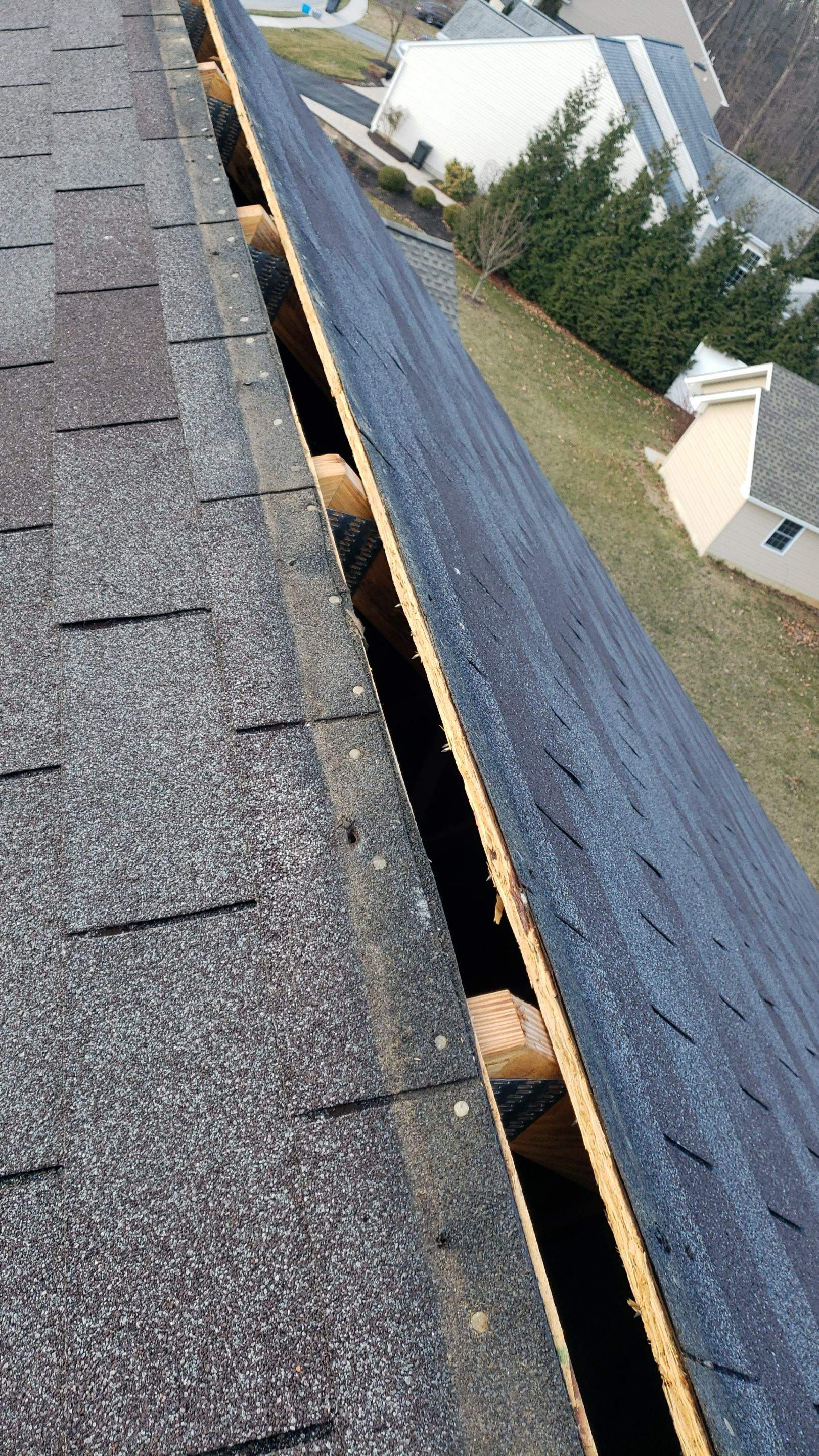 Ridge Vent Replacement by Roof Right Inc