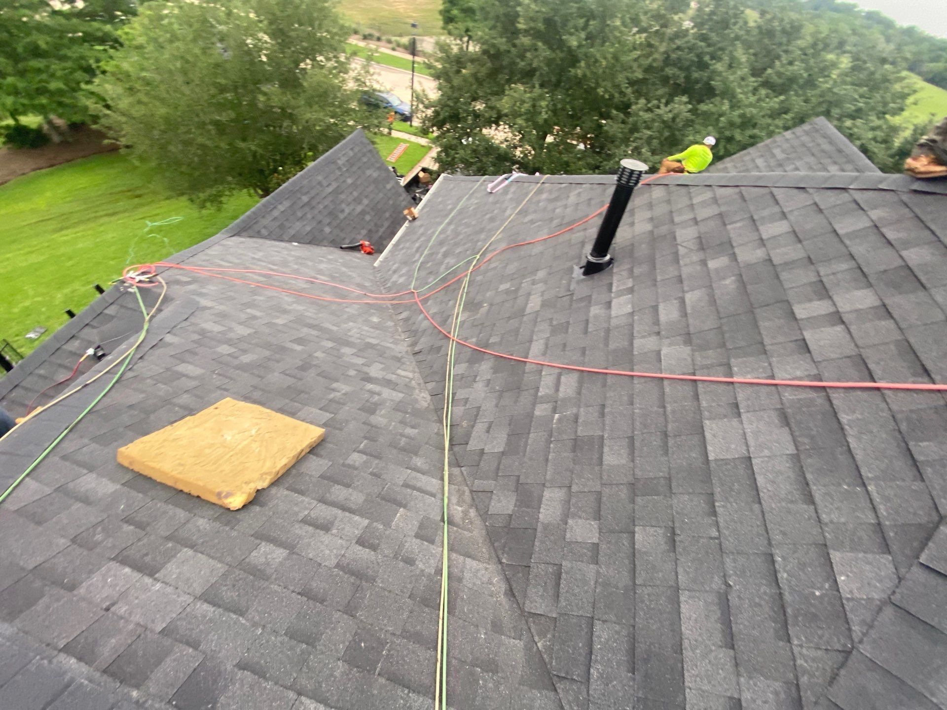 Residential Roofing Installation using Owen's Corning Duration (Lifetime) Shingles by Roof Repair Company