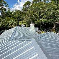 24ga 1" Nail-Strip Mill Finish by Total Roofing System The Metal Roof Experts