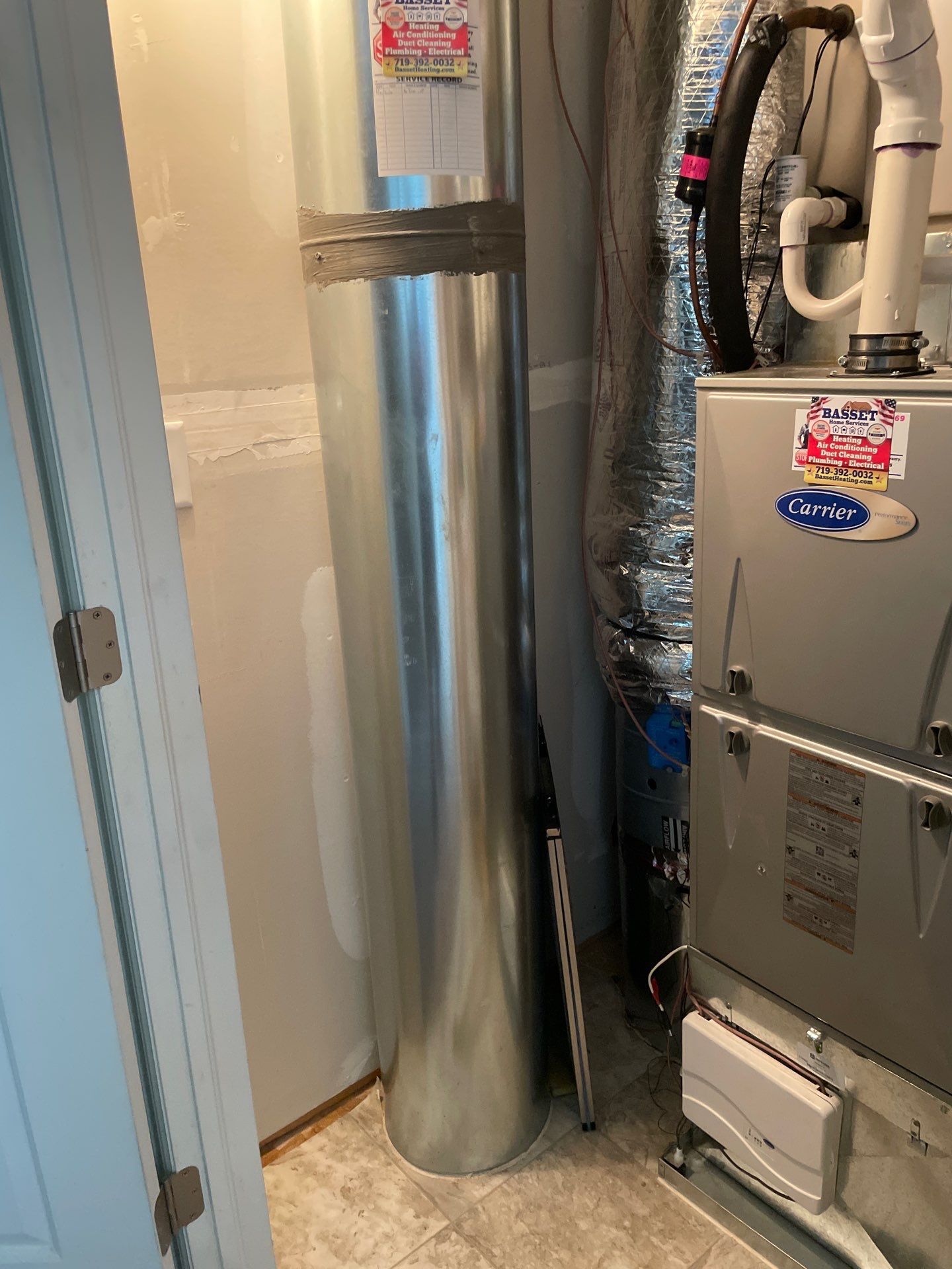 Replaced Furnace and Air Conditioning  by Custom Climate Professionals