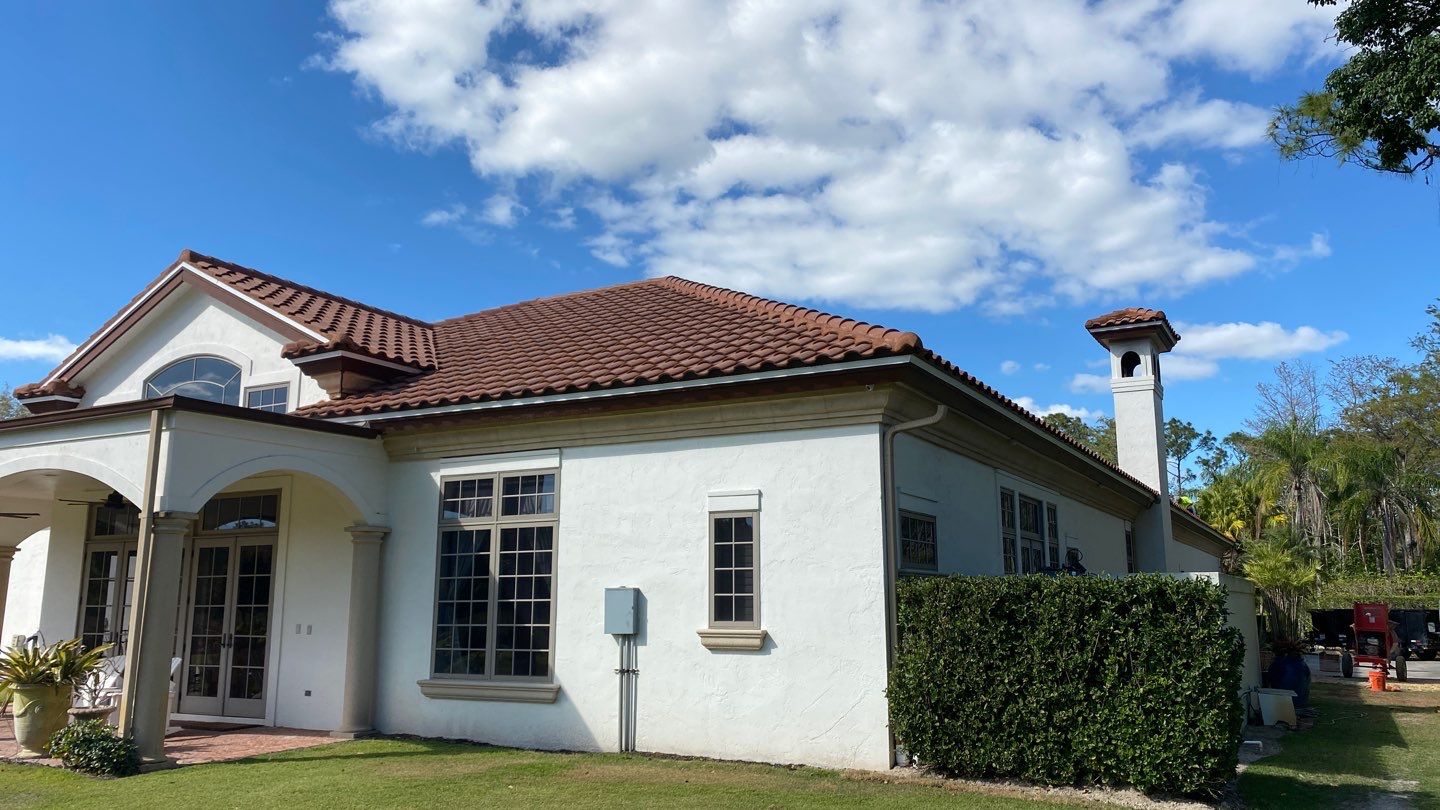Residential Concrete Tile Replacement in Naples, FL by International Roofing