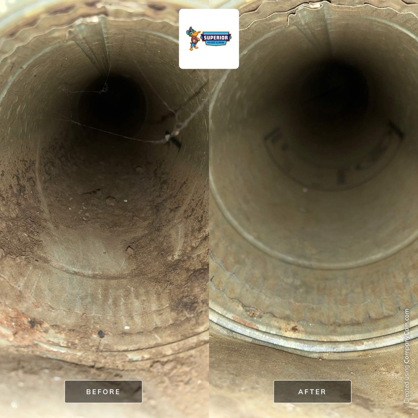 Air Duct Cleaning With a Vacuum Truck in New Castle, PA by Superior Air Duct Cleaning