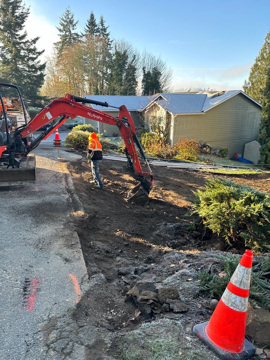 Raphil Haswega Concrete Driveway  by Jireh Asphalt & Concrete Inc 
