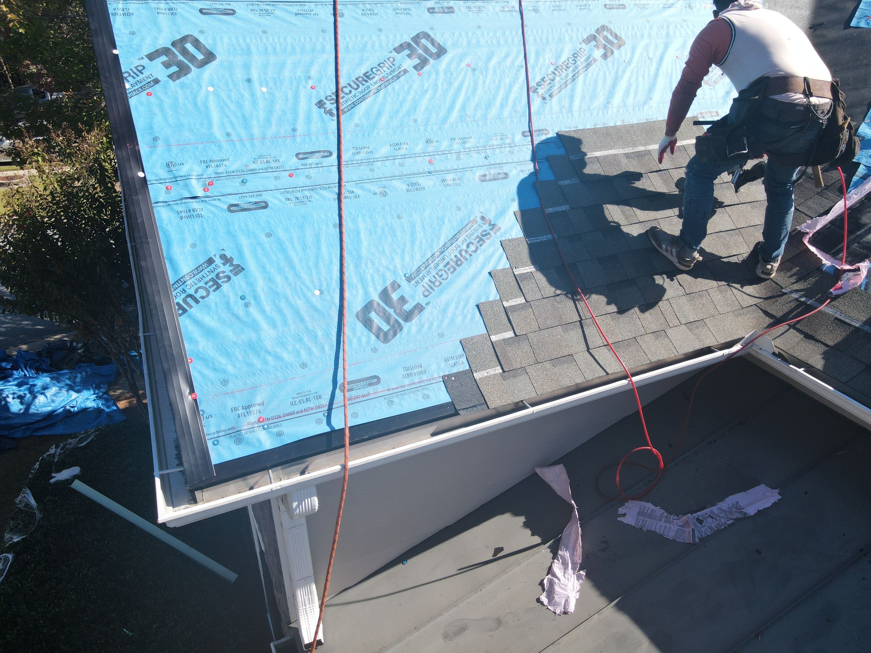 Residential Roofing Installation using Owens Corning by Inspector Roofing and Restoration