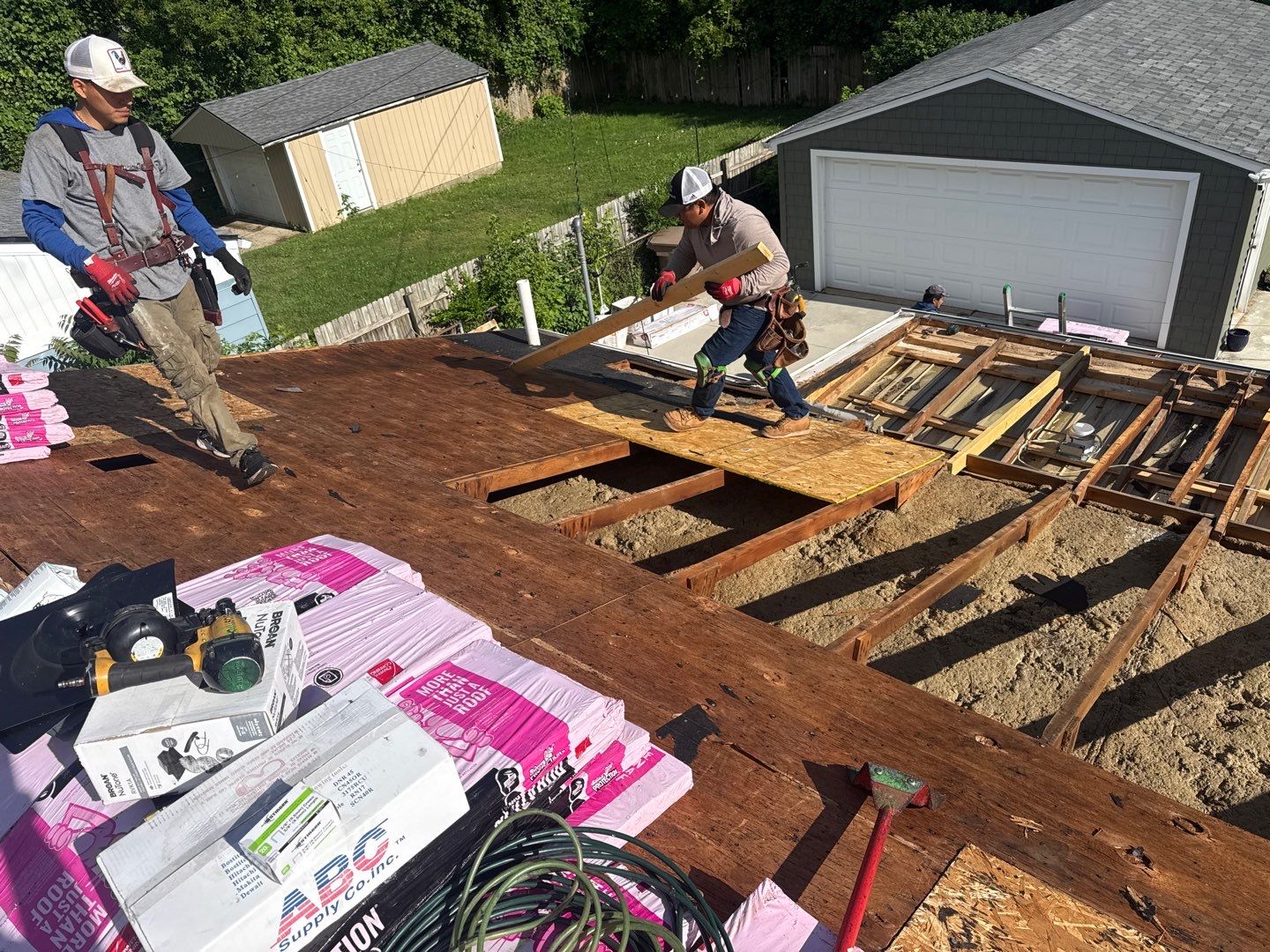 Roof Replacement using Owens Corning Tru Definitions by 180 Contractors