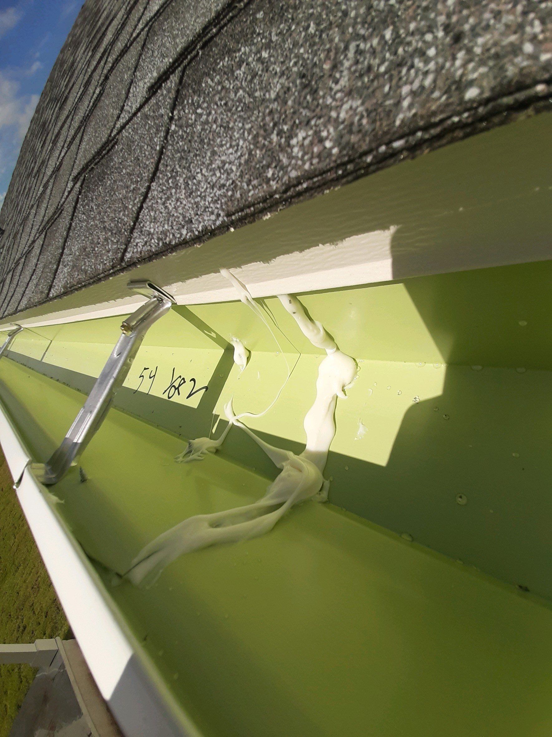Seamless Gutter Installation using White K-Style Gutters by Gutter Professors