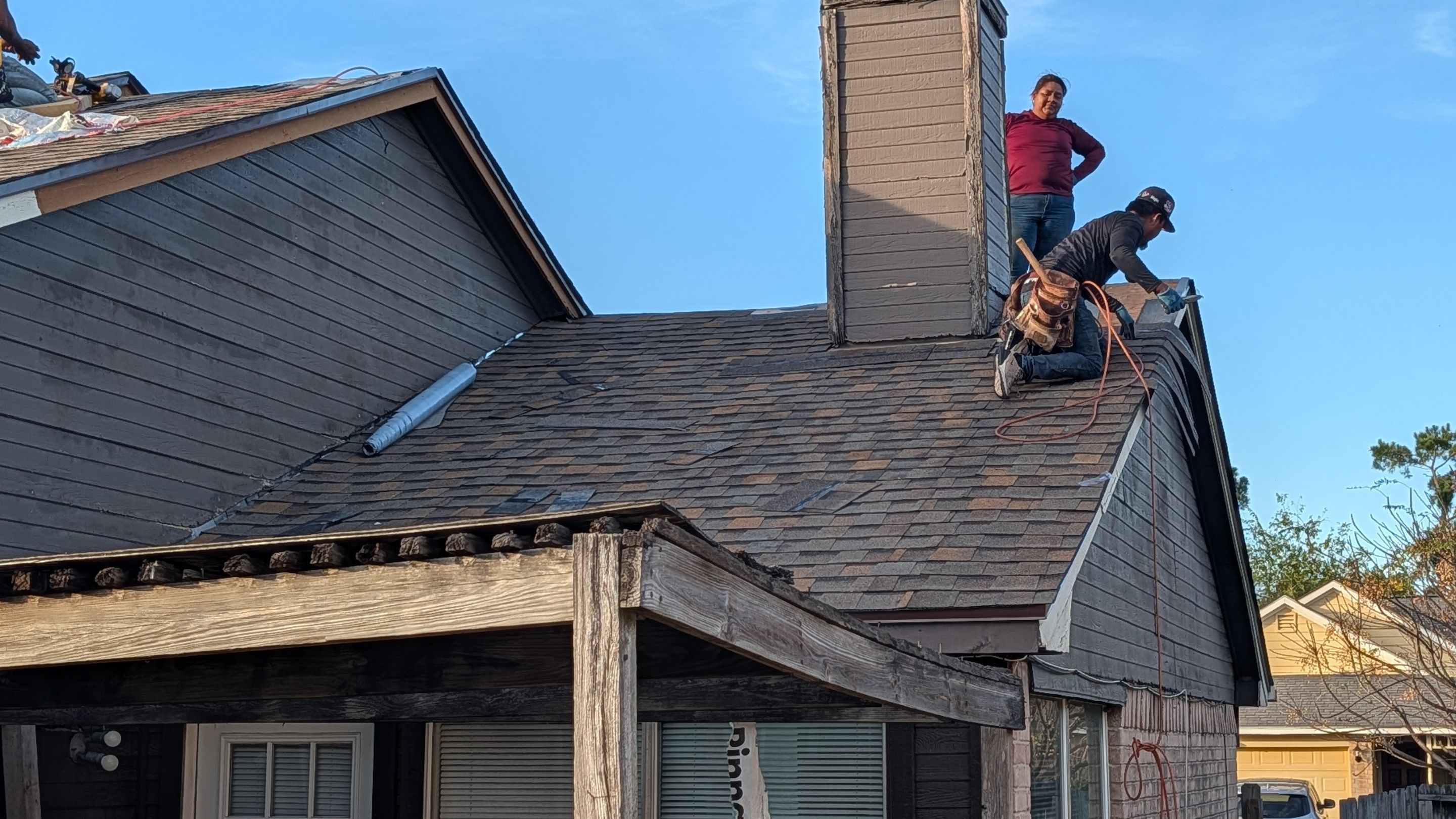 Project in Houston by Roof Guard And Construction