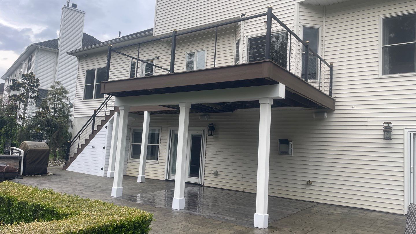 Deck Resurfacing in Manalapan Township, New Jersey by deck guardian