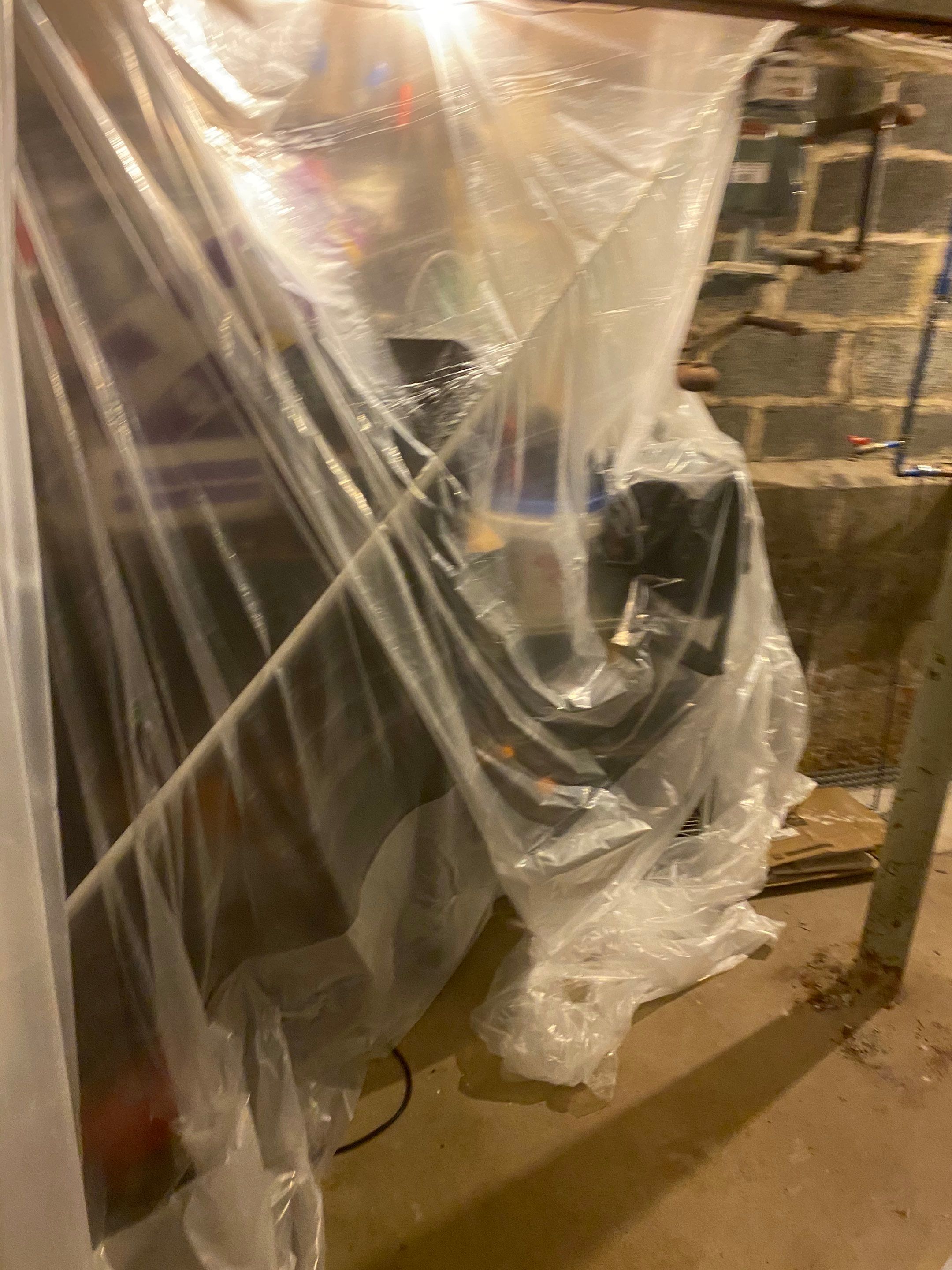 Interior French Drain Job in West Orange, NJ by Pure Service Pro, LLC 