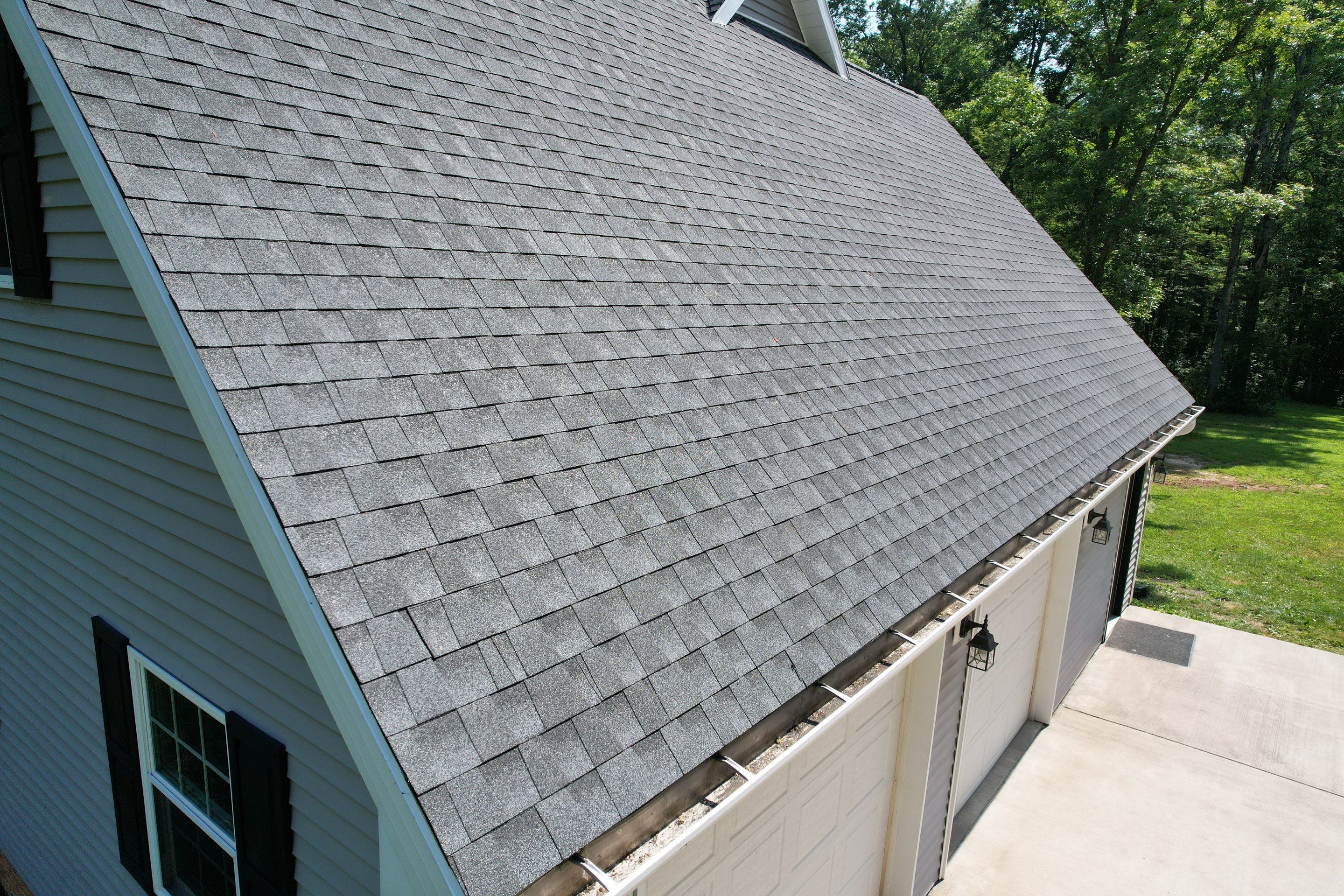 Residential Roofing Installation using GAF Timberline HDZ Pewter Gray by Rainstoppers Roofing