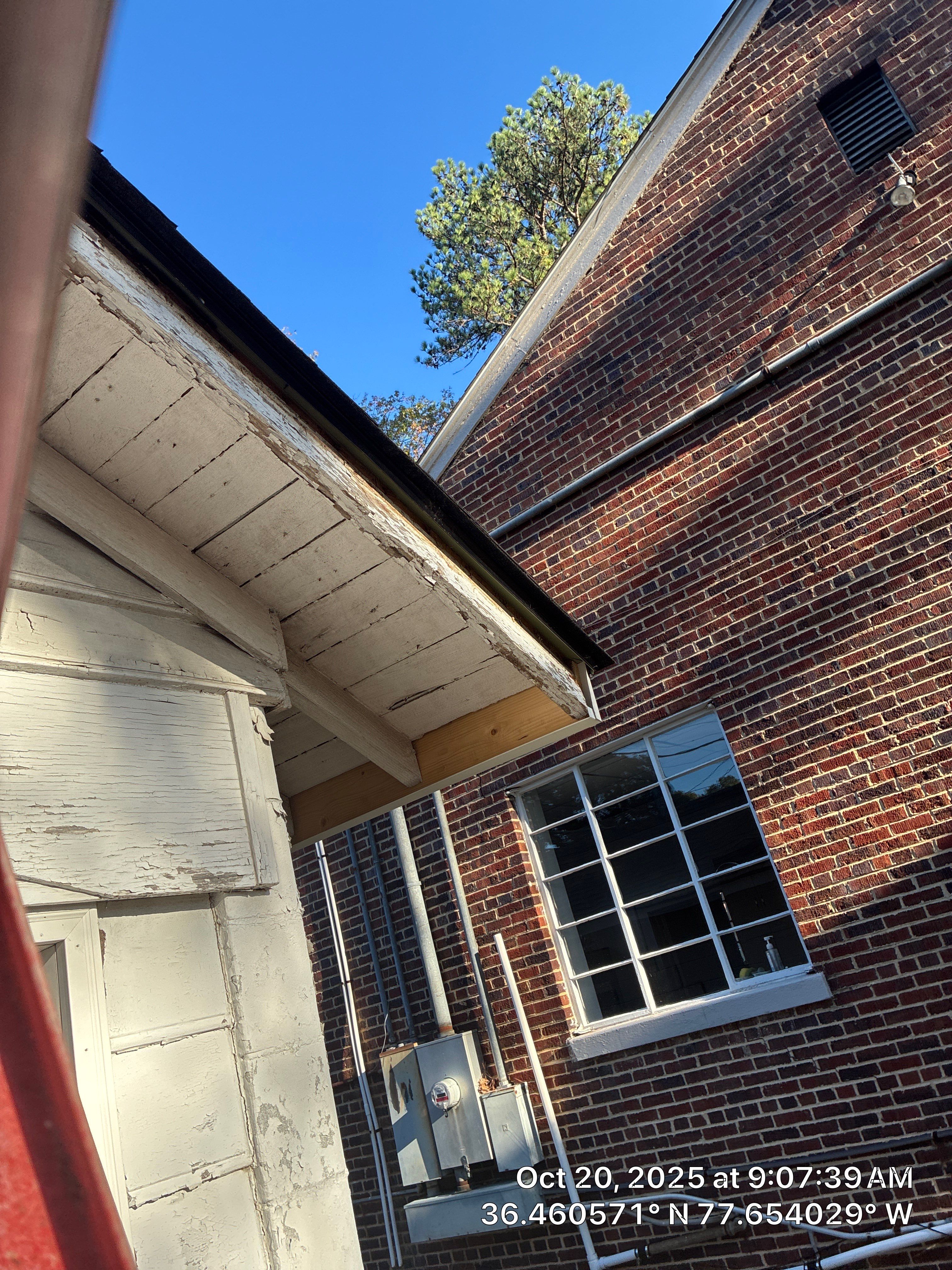 Project in Roanoke Rapids by Roofing Solutions