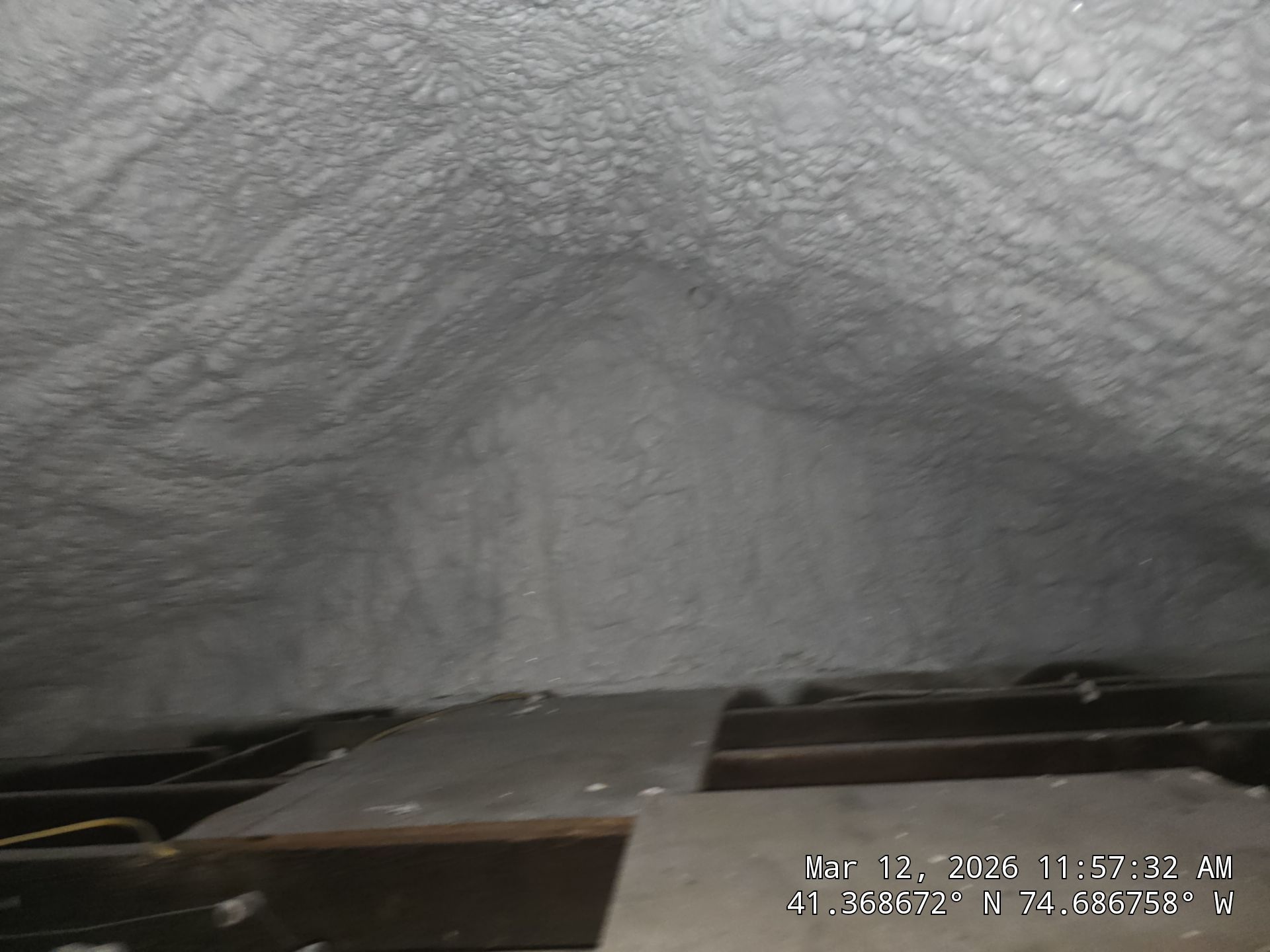 Basement Exterior Walls using Closed Cell Spray Foam by NYS Foam & Energy