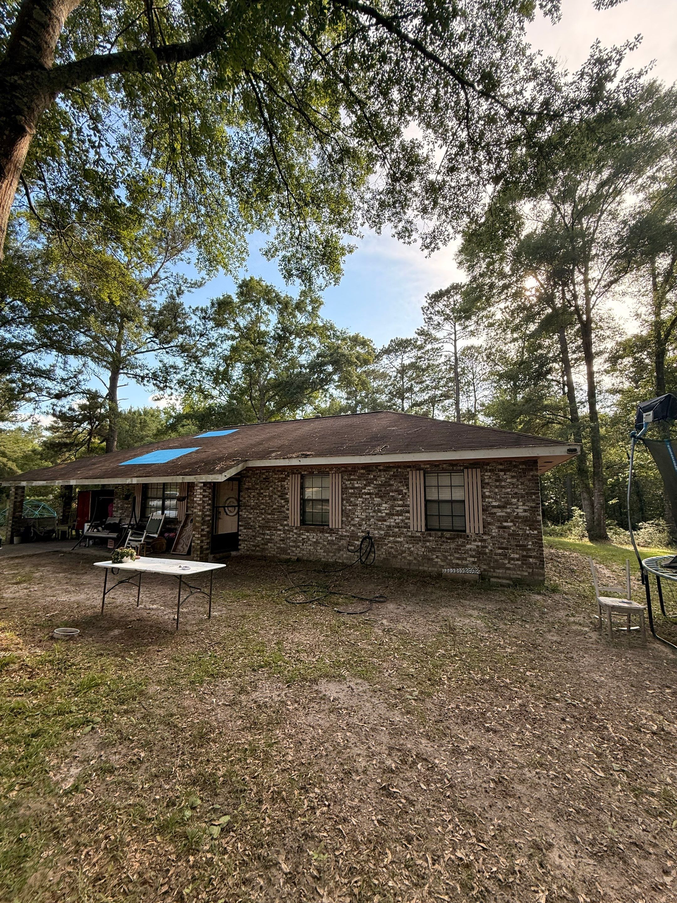 Architectural Shingle Roof Replacement for Poplarville Residential Home by Frontline Roofing