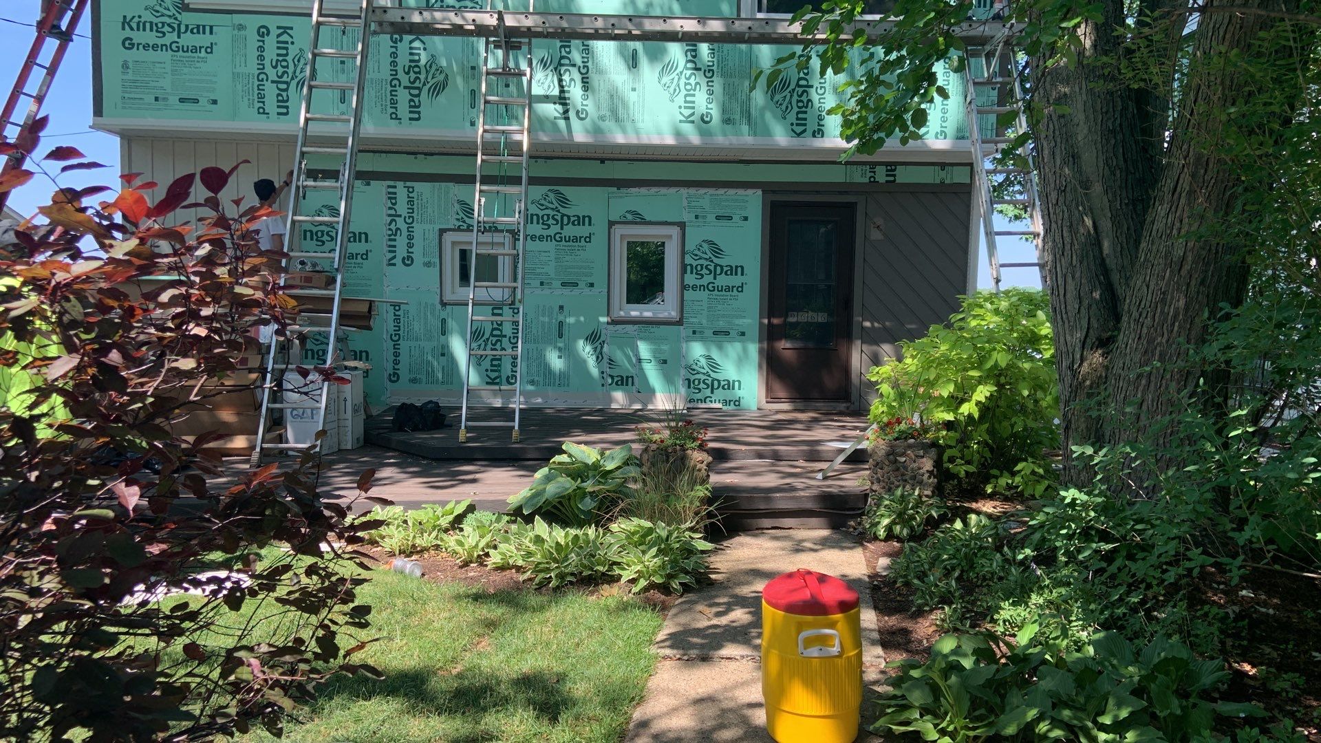 Siding Replacement using CertainTeed Board & Batten by 180 Contractors