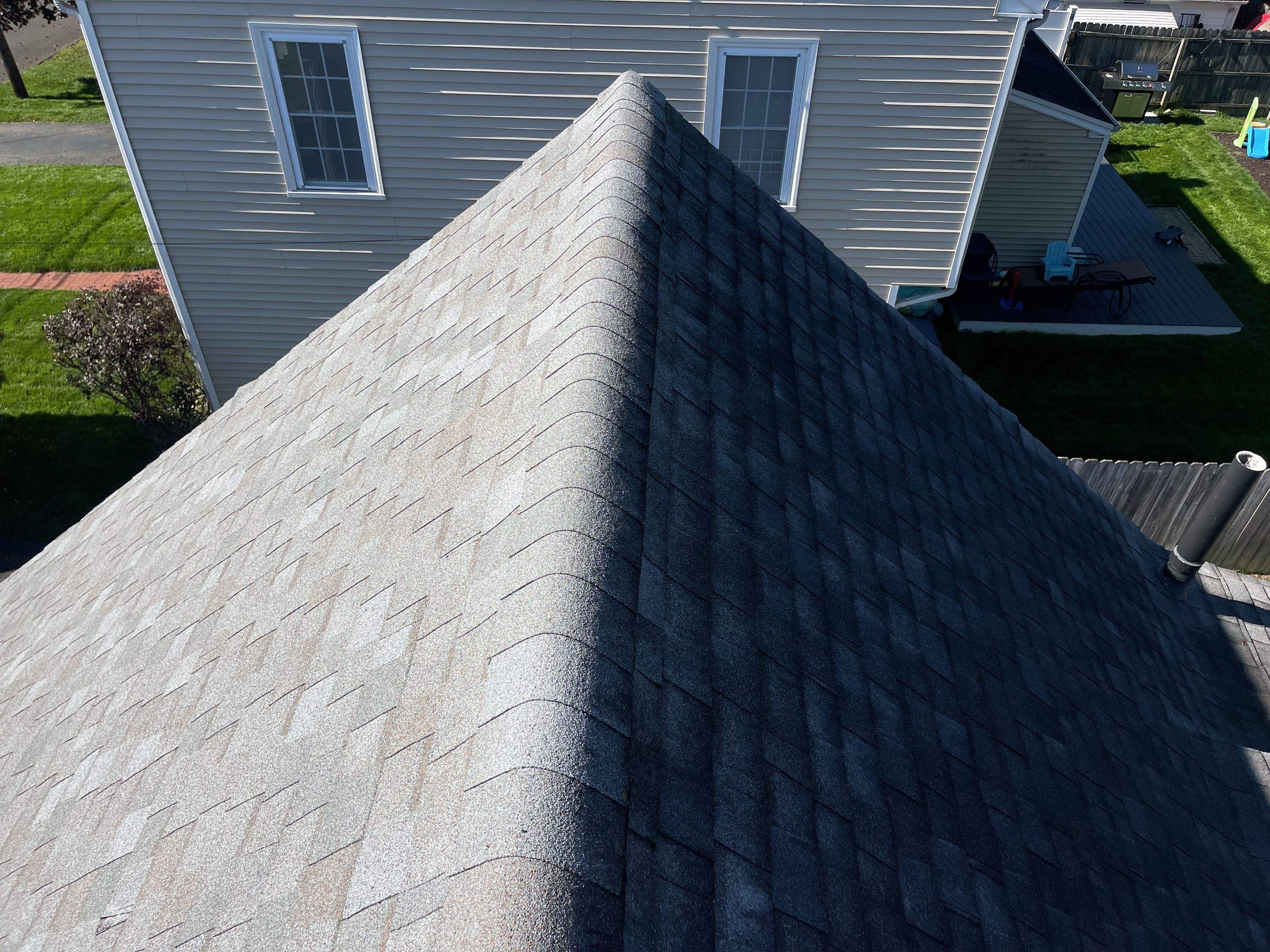 Residential Roofing Installation using Owens Corning TruDefinition Sierra Gray by A Plus Exterior
