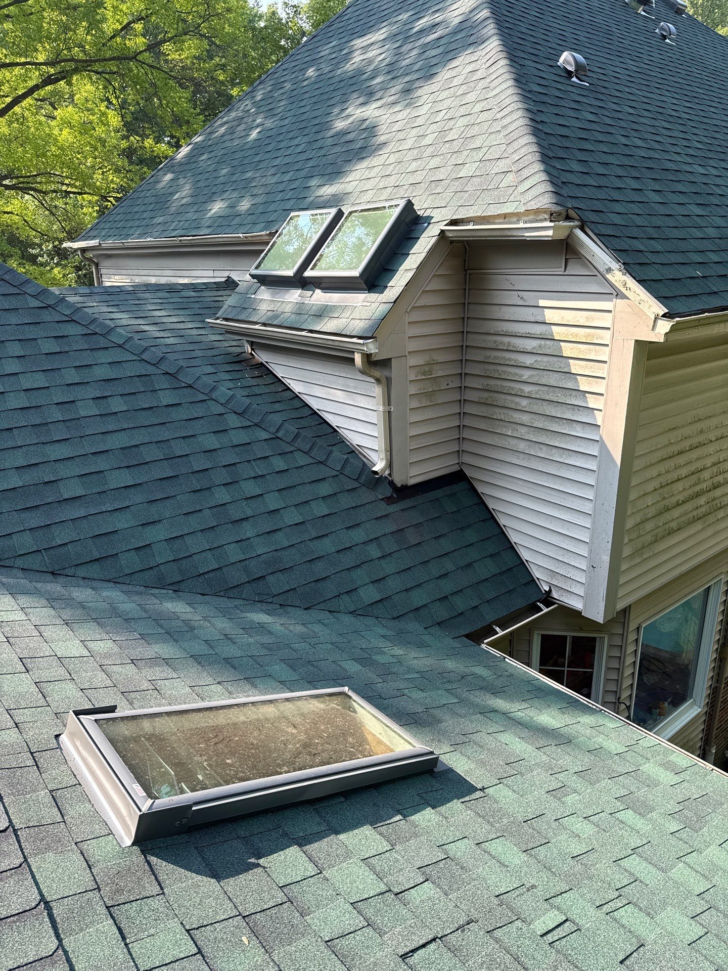 Springfield: Roof Replacement with CertainTeed Landmark Pro in Max Def Evergreen by RM Banning, Inc.