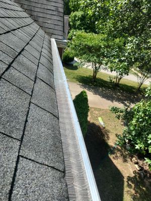 Gutter Guard Instalation using Leaf Blaster Pro