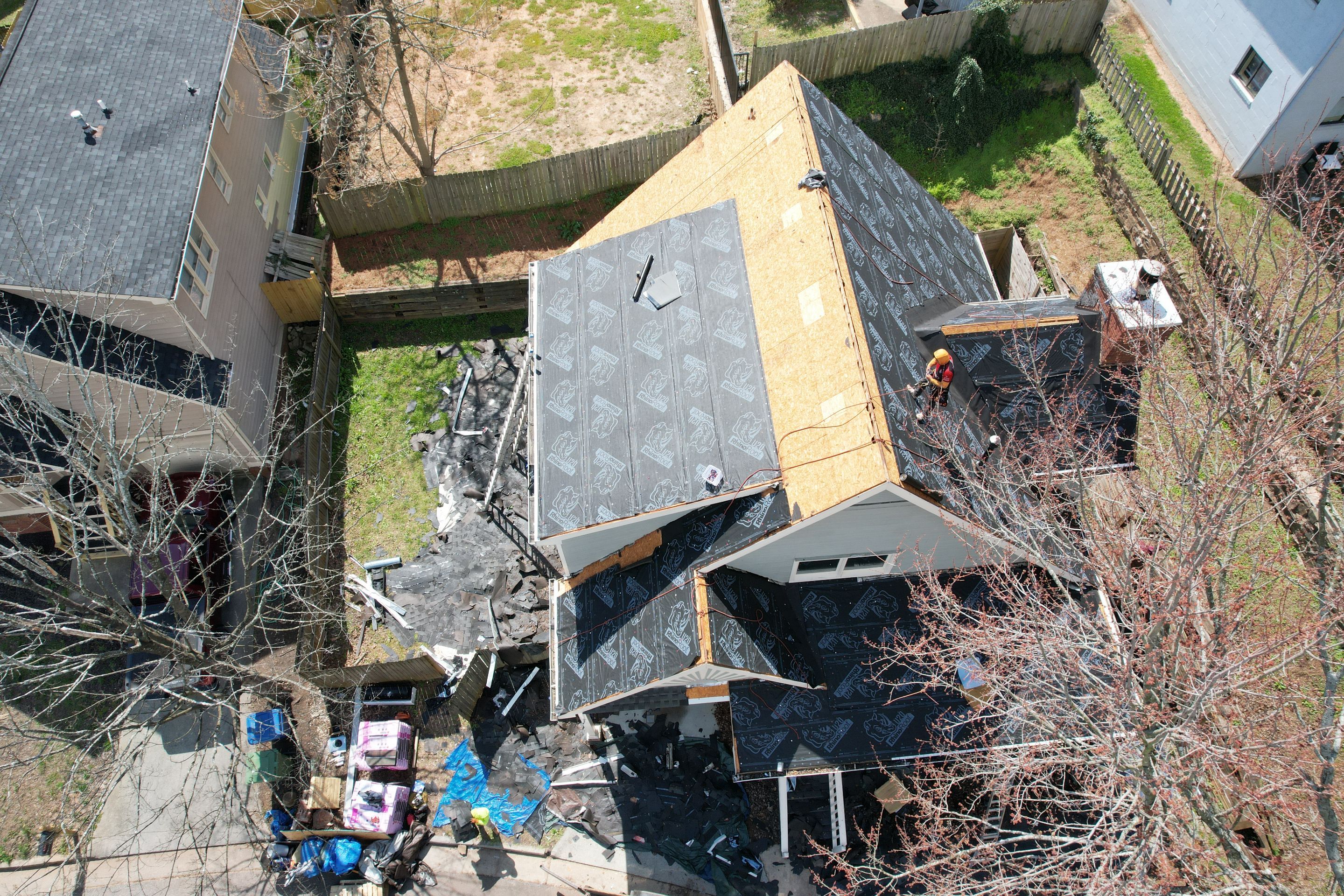 Residential Roofing Installation using Owens Corning by Inspector Roofing and Restoration
