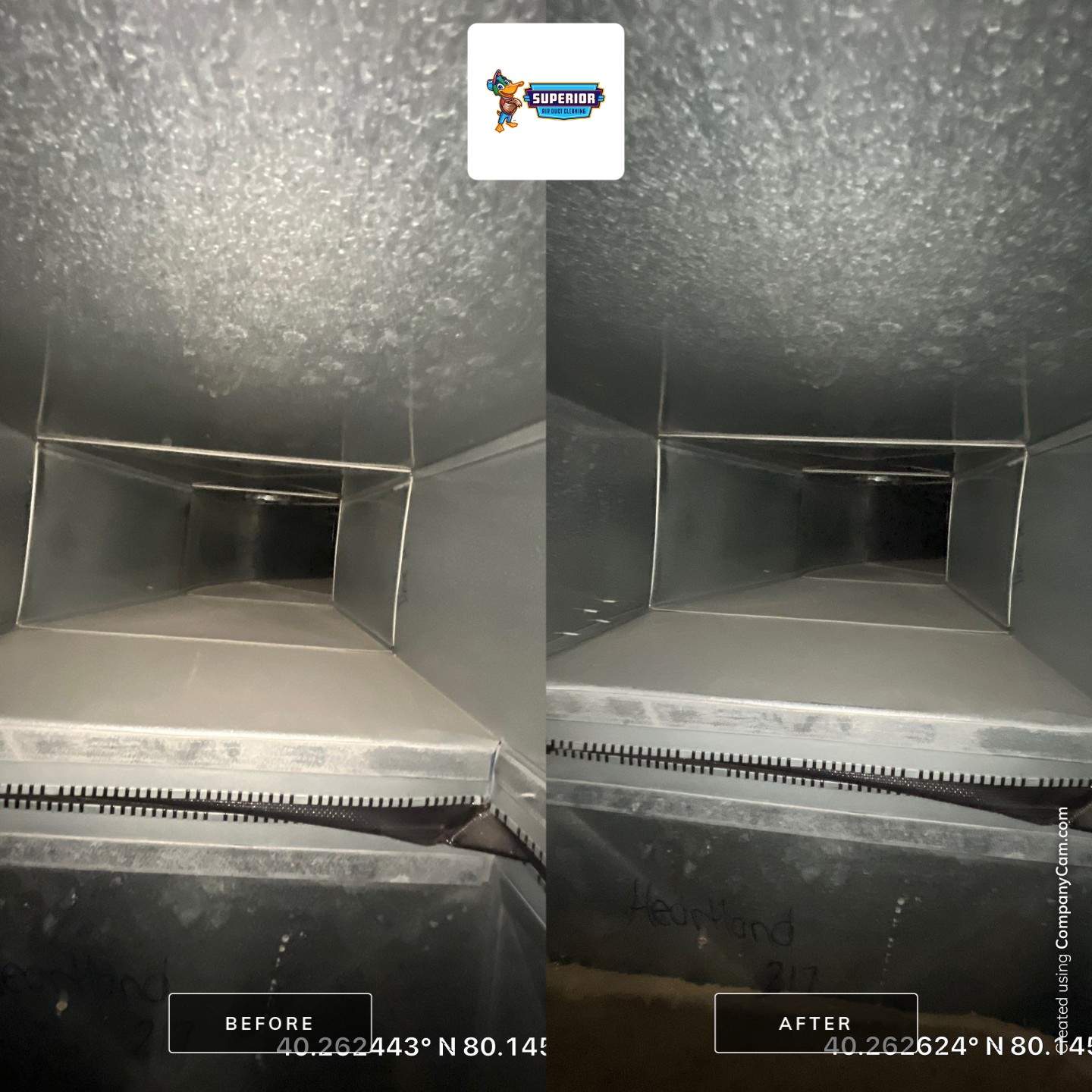 Air Duct Cleaning With a Vacuum Truck in Canonsburg, PA by Superior Air Duct Cleaning