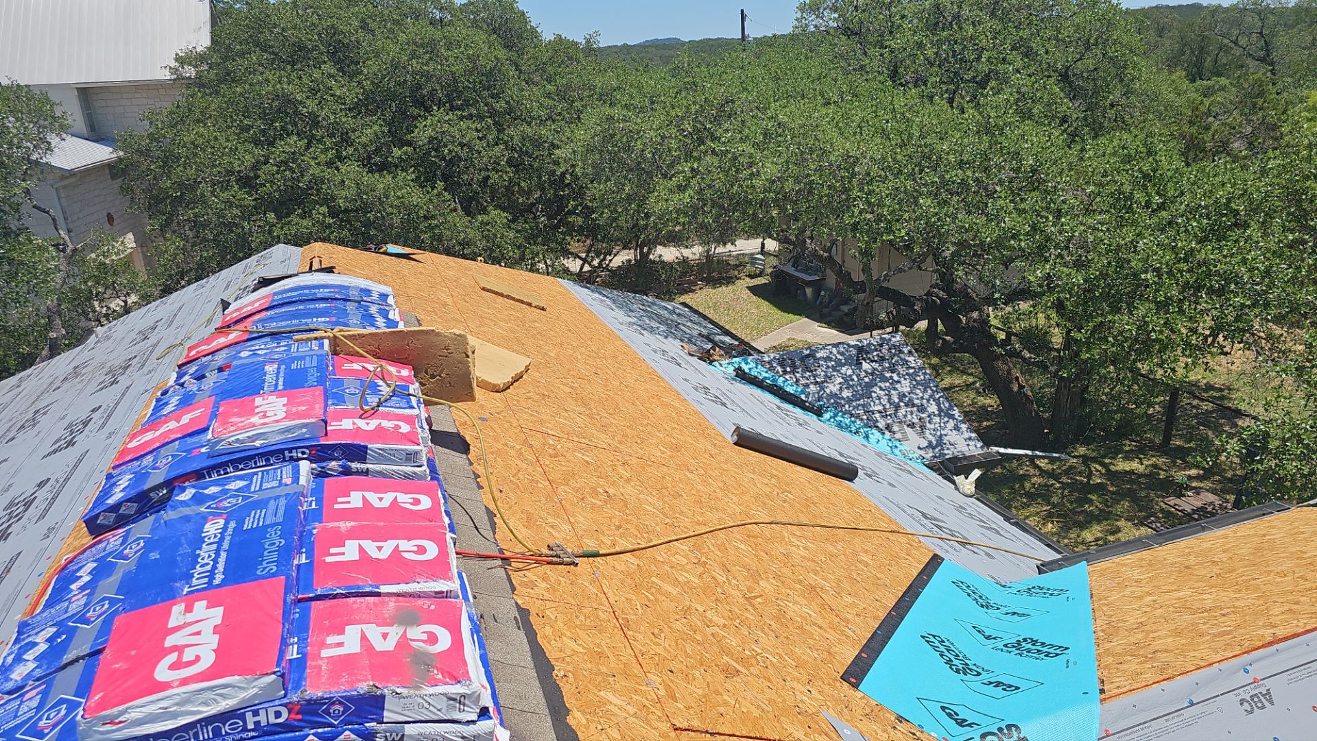 Wind Damage Restored & Upgraded with Solar Innovation by Action Exteriors Austin