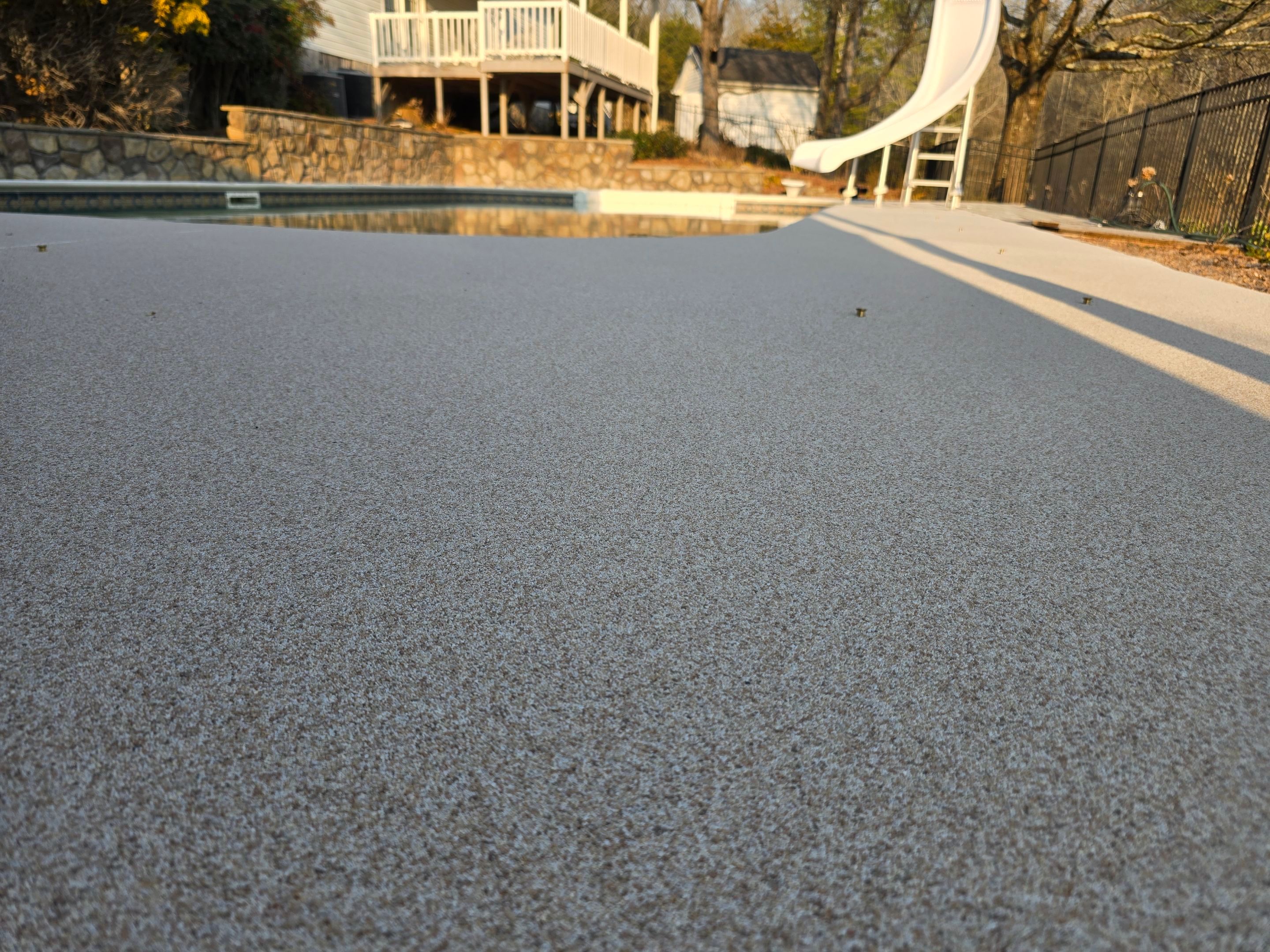 Pool Deck using Breaking Dawn by Elite Floor Solutions