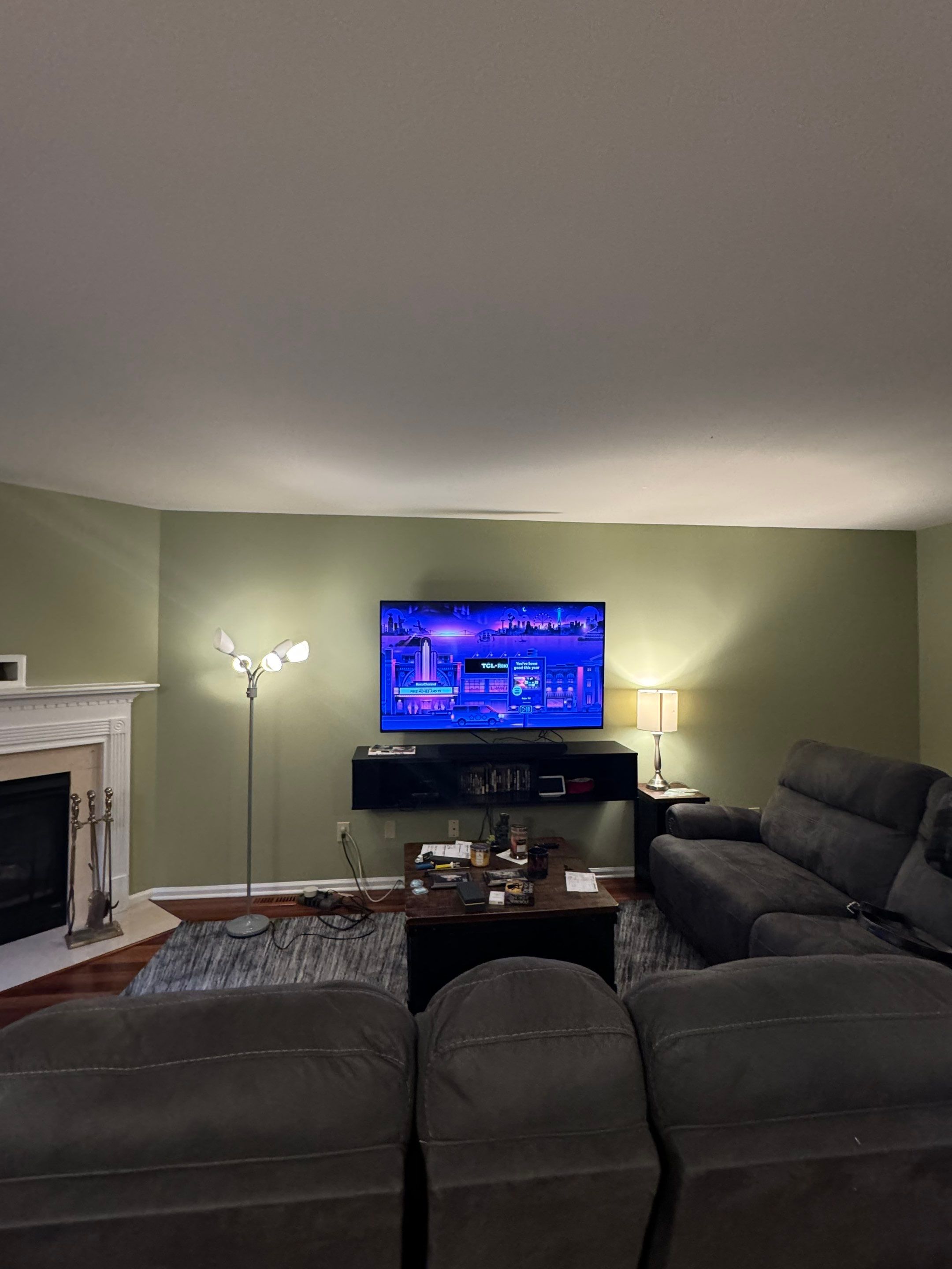 First Floor Painting Project in Red Hill, PA by Davis Painting Llc 