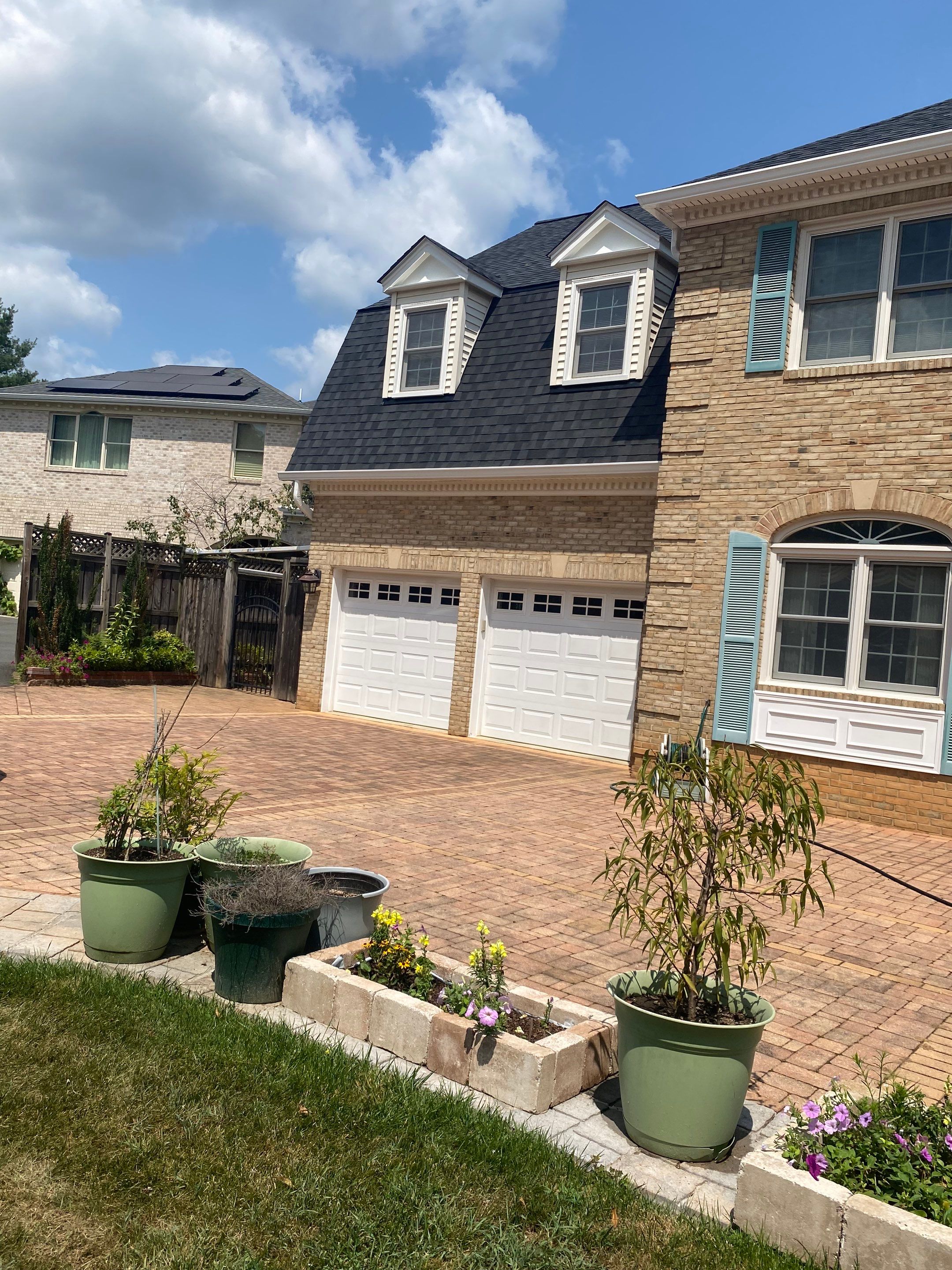 McLean: Residential Roof Installation with Landmark Pro Designer Shingles in Max Def Moire Black by RM Banning, Inc.