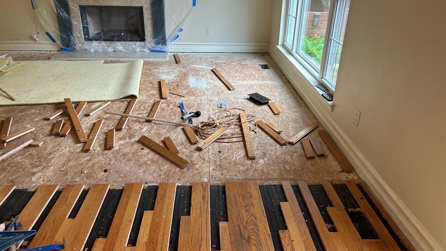 Hardwood Install and Refinish  by Footprints Floors of Nashville