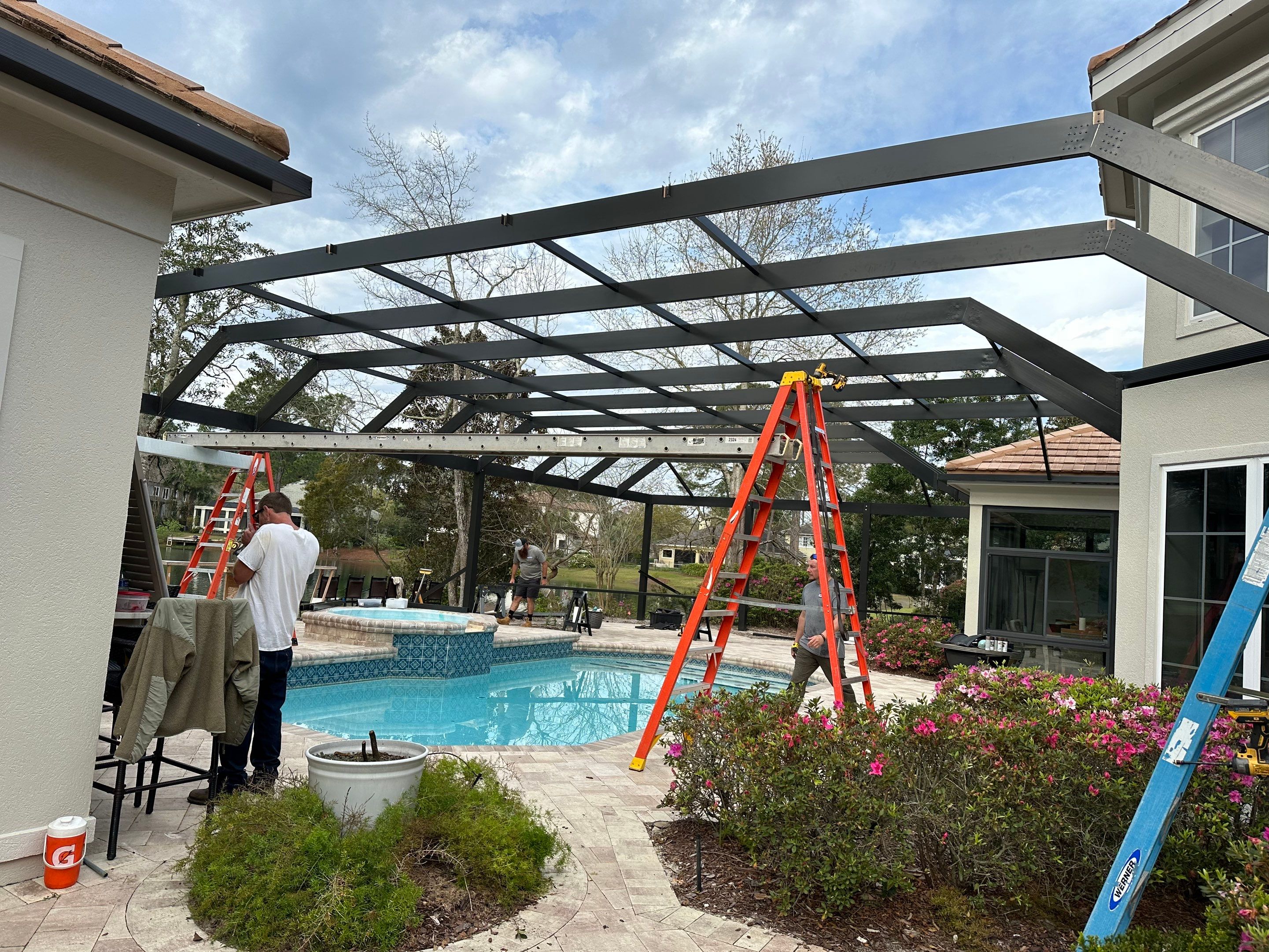 Pool Cover Oasis in Destin by Titan Sunrooms