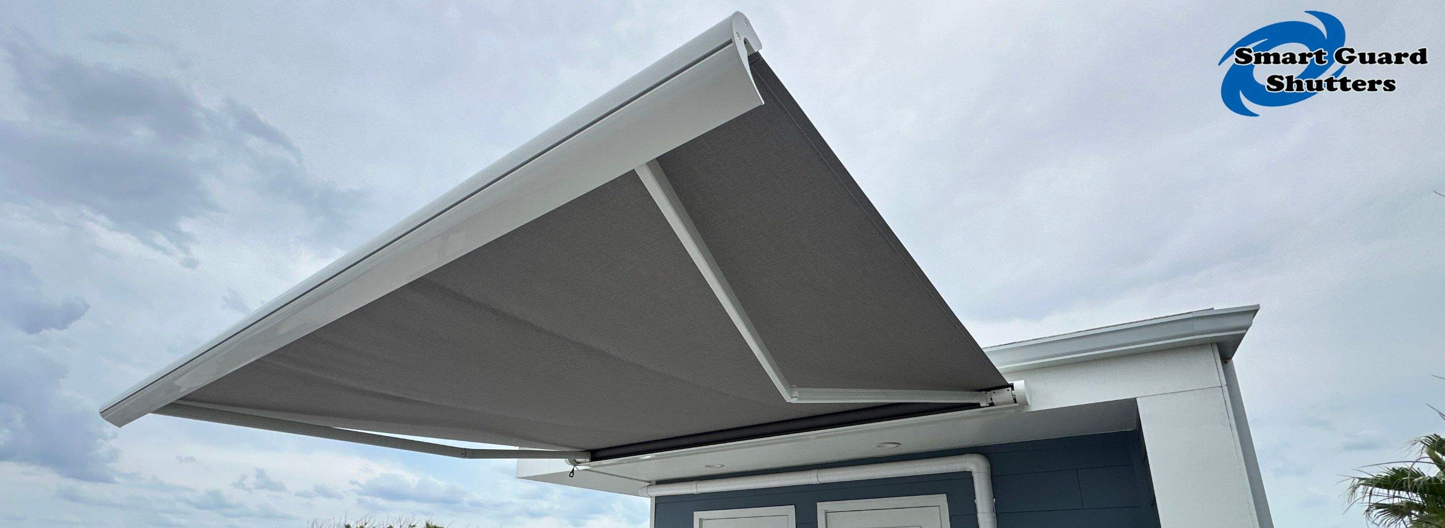Retractable Awning in Hogan Sparrow by Smart Guard Shutters
