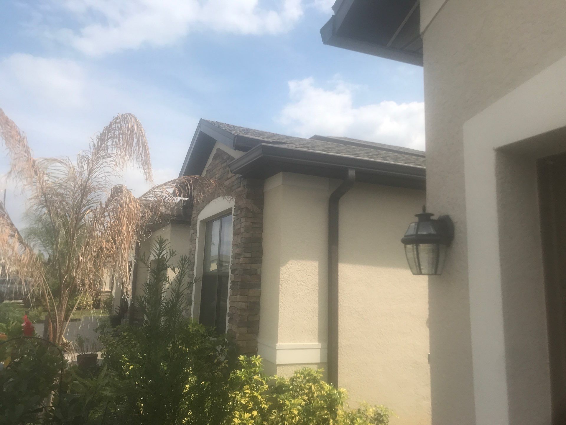 Gutter Brown Installation in Fort Myers FL by Gutter Professors