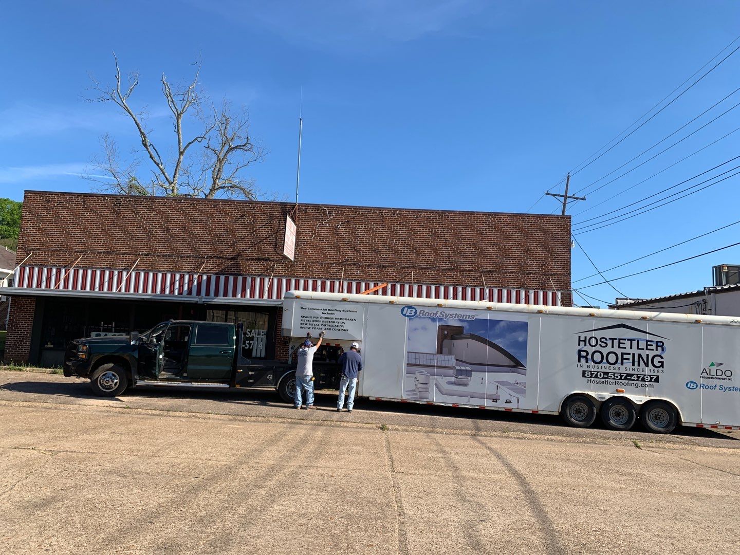 Woodruff Pawnshop by Hostetler Roofing
