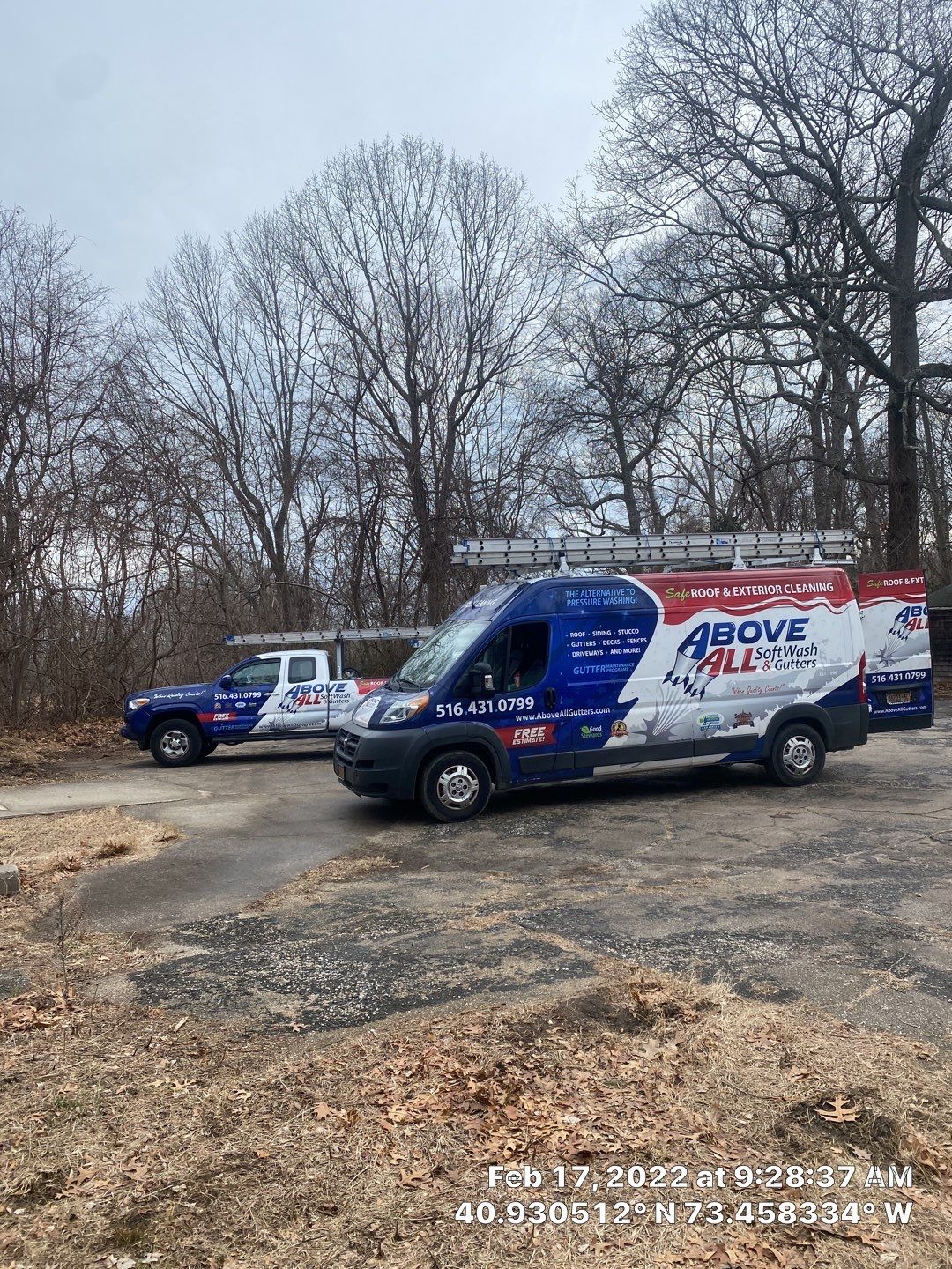 Caumsett Mansion by Above All Gutters 