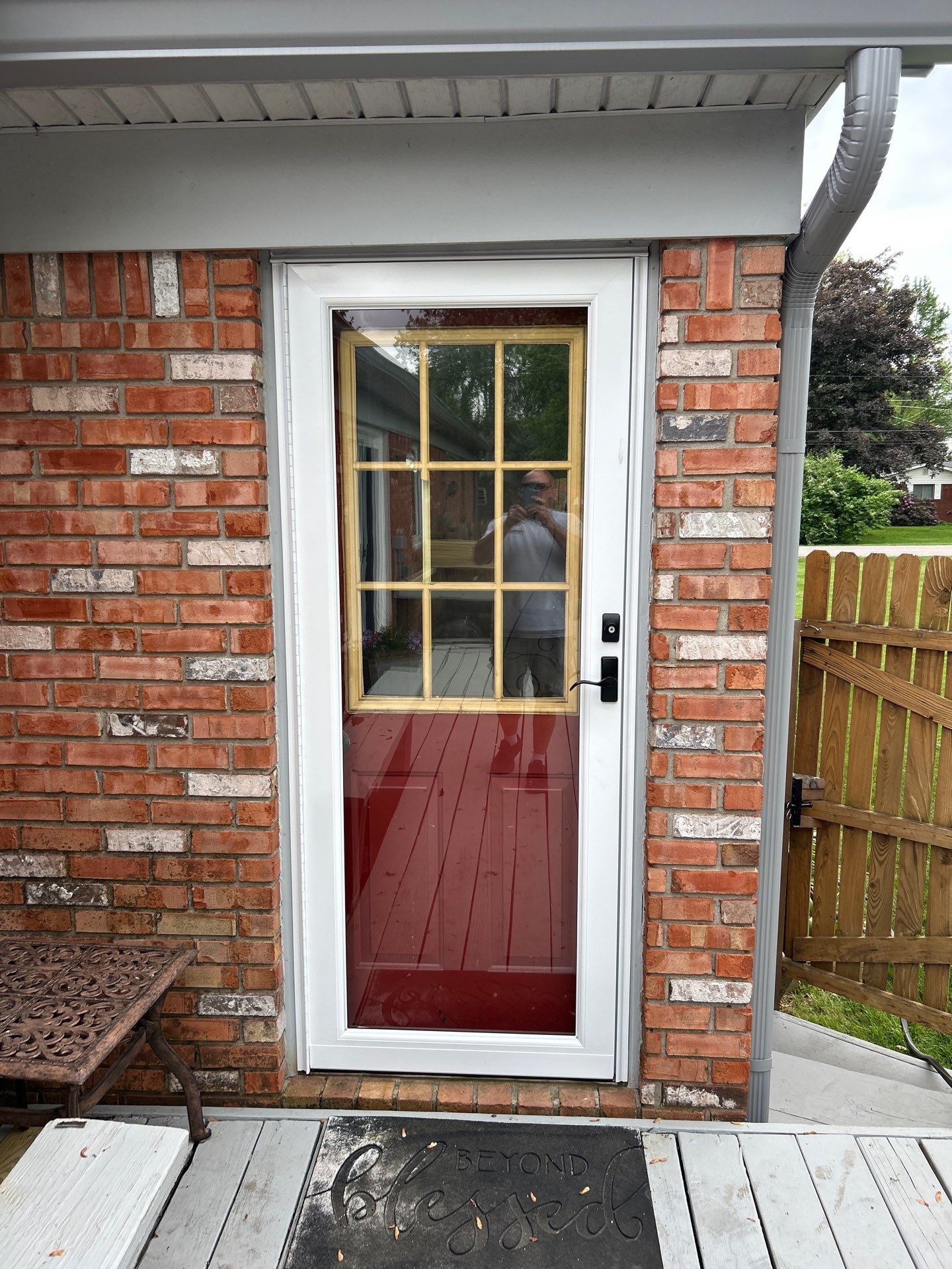 New Entry Door and Sliding Patio Door Installation in Fortville by Merrifield Exteriors, LLC