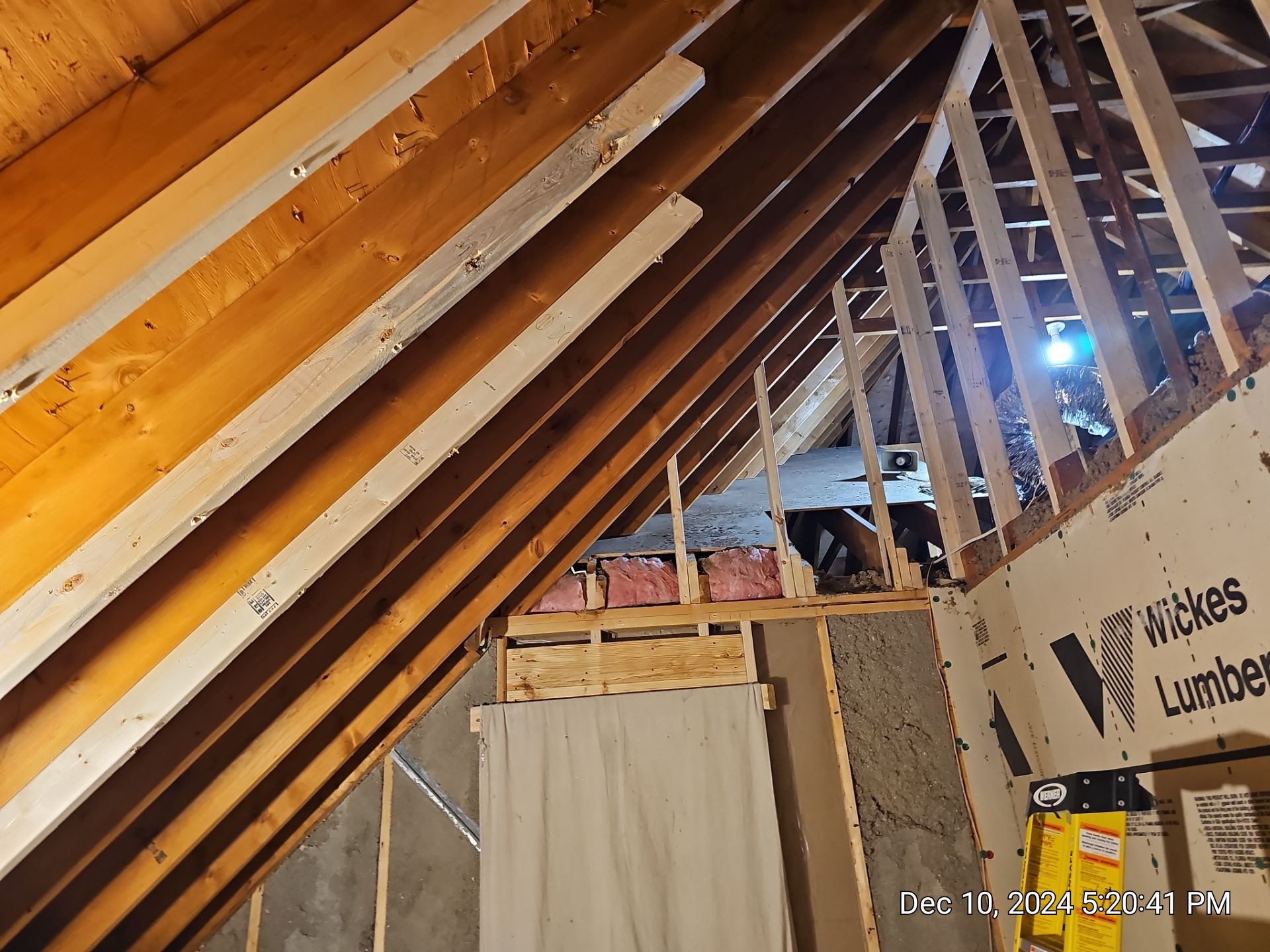 Bathroom Addition using close cell spray foam by M.Y INSULATION LLC