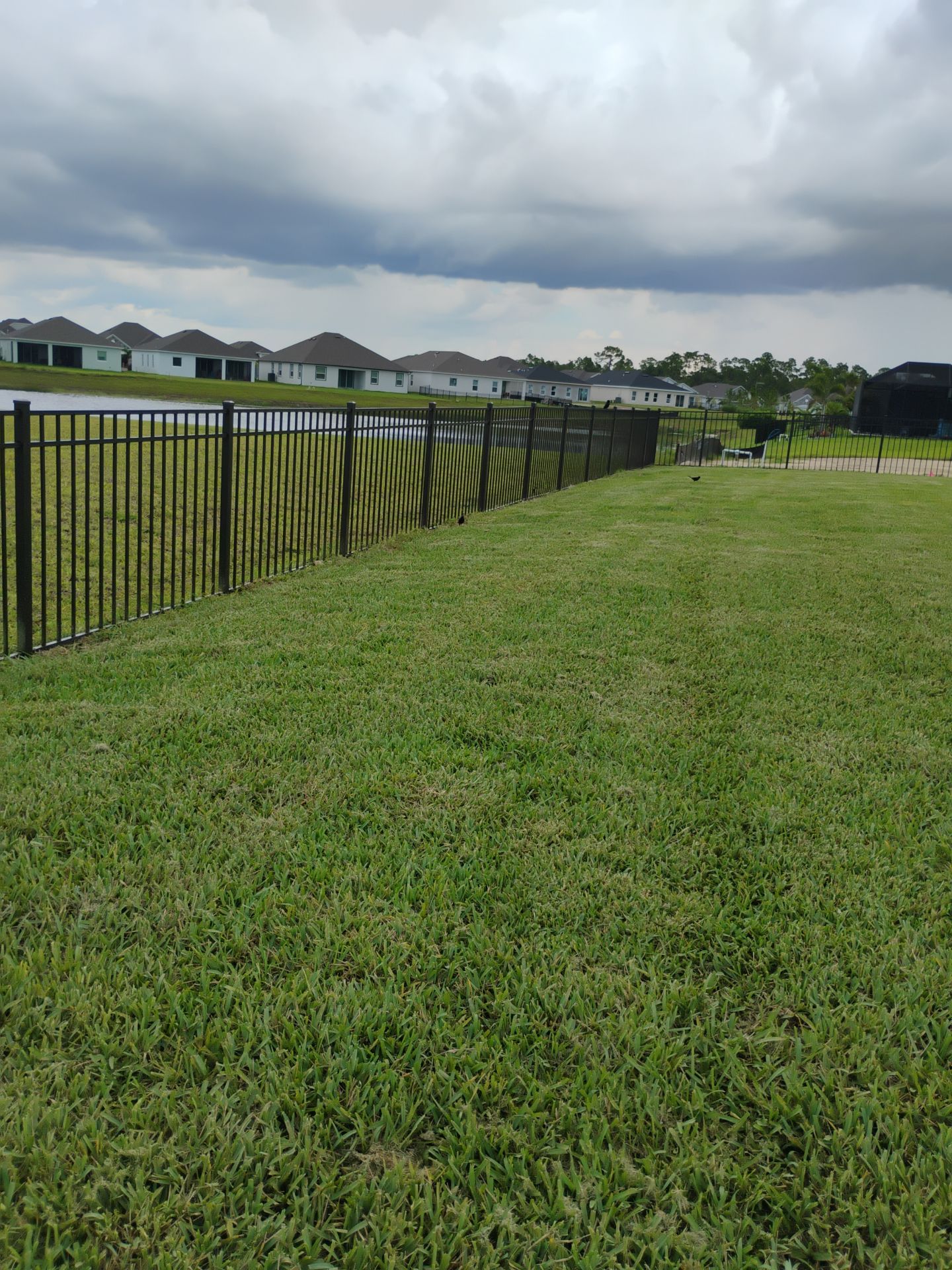 Black Aluminum Picket Fence Installation for Punta Gorda Residence by True Fence LLC