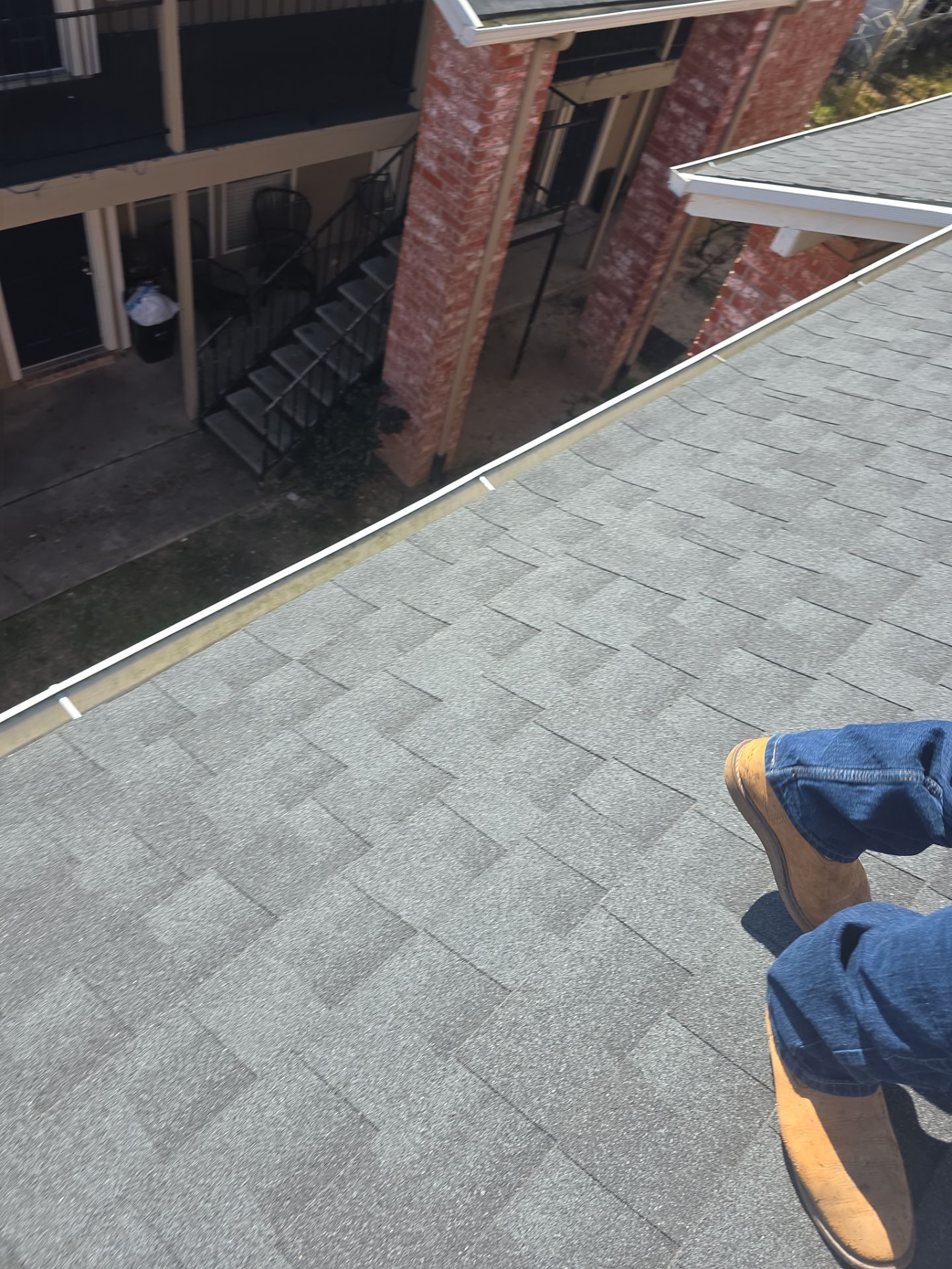 Our salesmen actually WORK for you! by REPS Austin Area Roofer